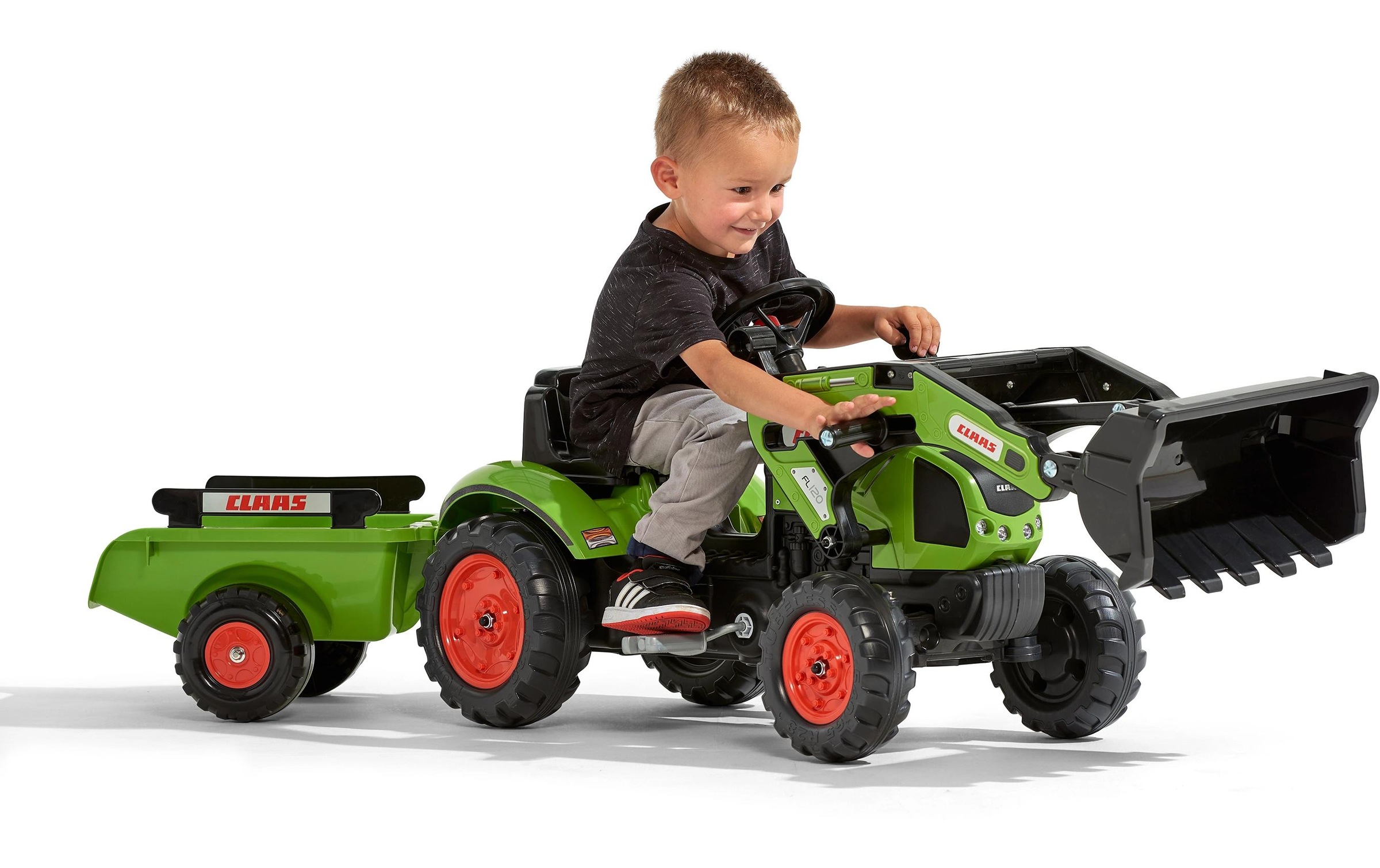 Falk Rutscherauto »Claas Traktor + Anh. M«
