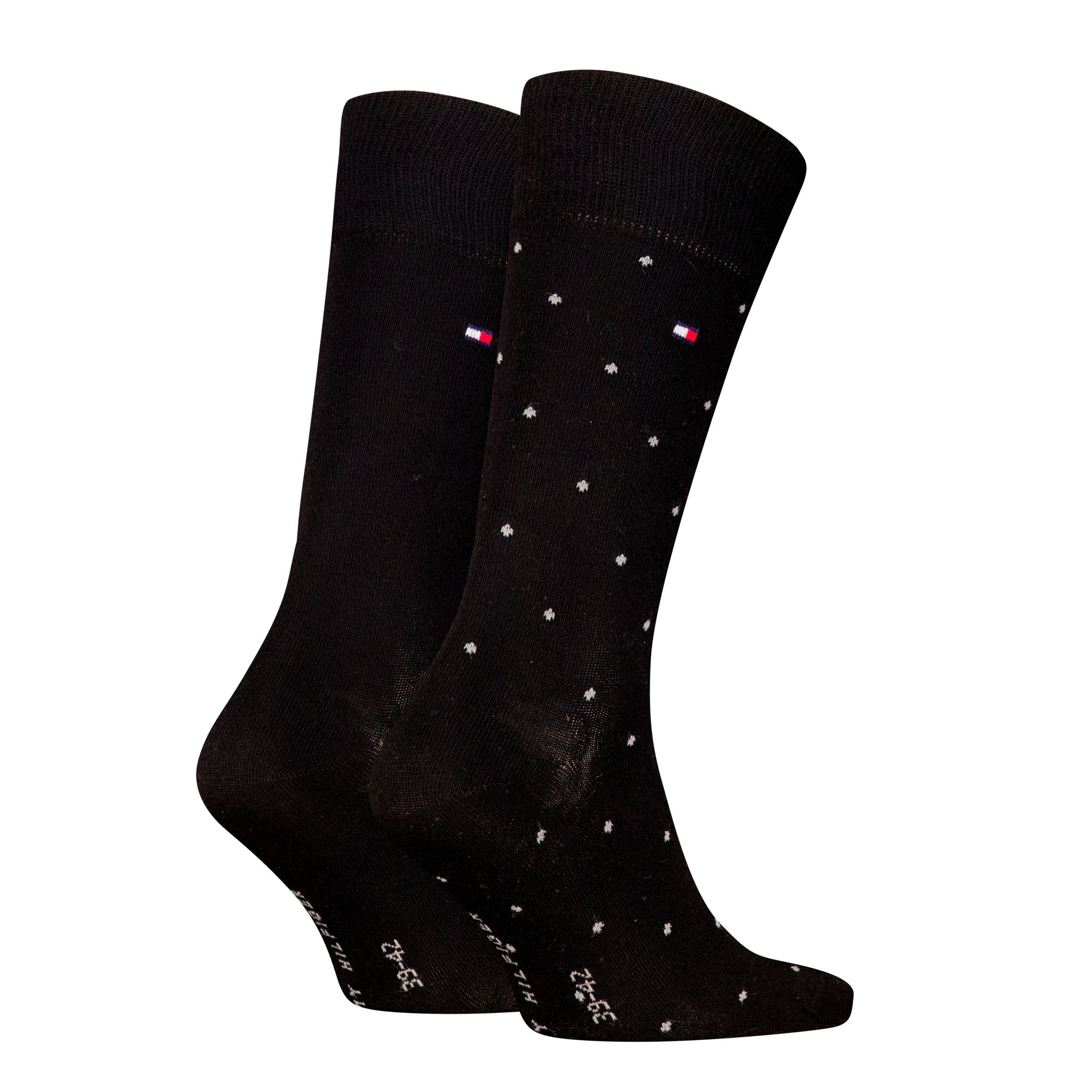 Tommy Hilfiger Socken »TH MEN SOCK 2P DOT«, (2 Paar, 2 Paar), mit klassischer Markenprägung