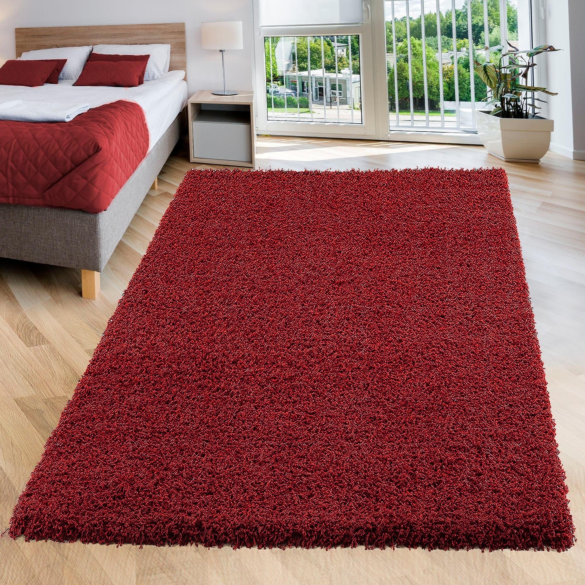 Image of Sanat Hochflor-Teppich "LOCA" rechteckig 30 mm Höhe Wohnzimmer, Langflor, Shaggy, Schlafzimmer