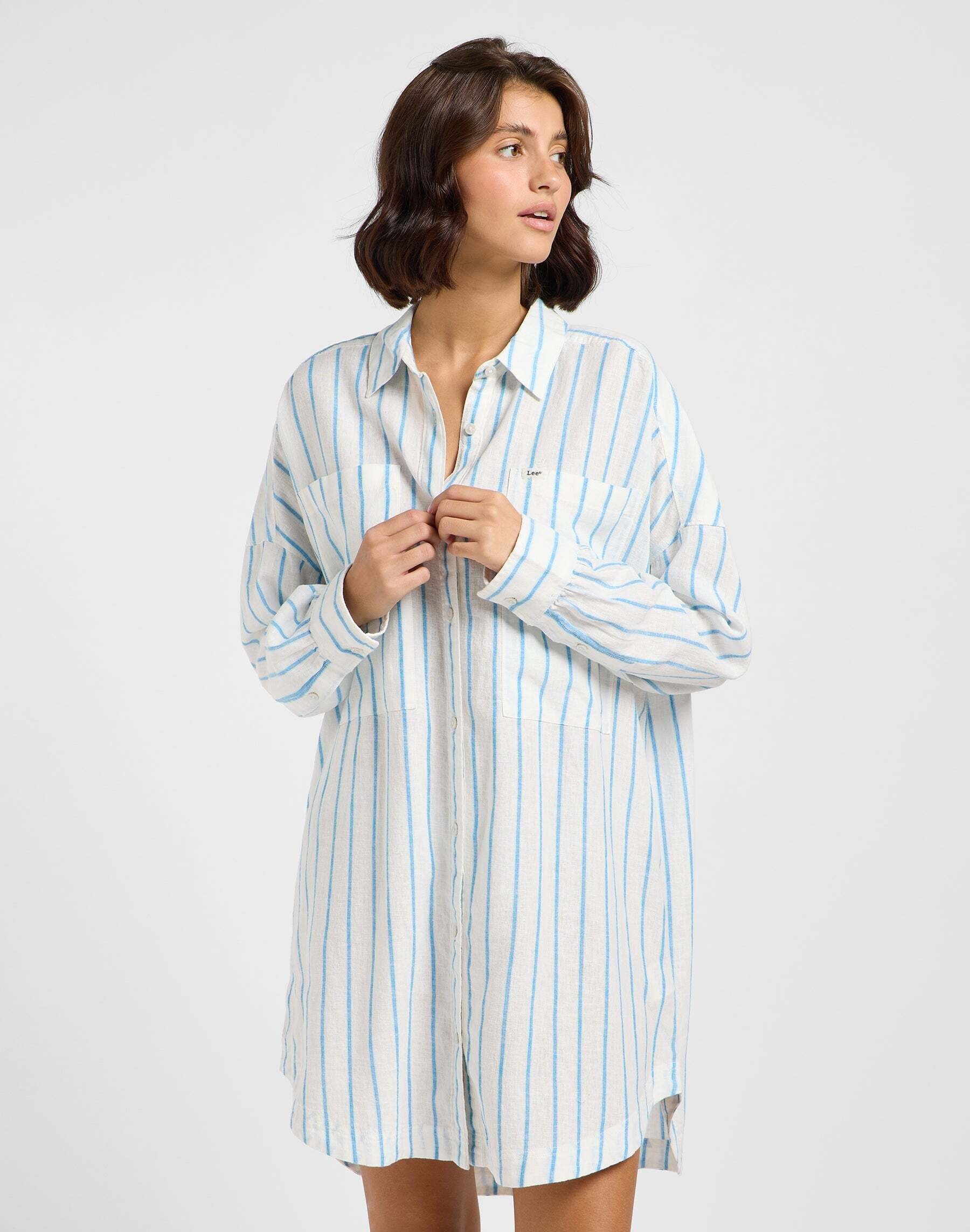 Image of Lee Minikleid "Lee Minikleid Relaxed Shirt Dress"