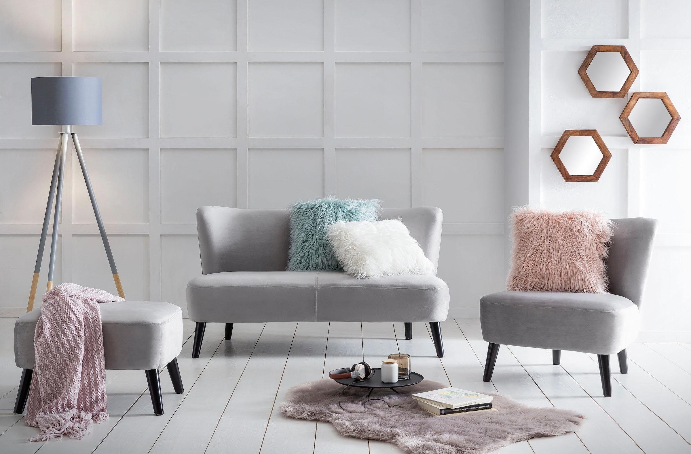 SIT Table basse »Wien aus Marmor mit Metallgestell – quadratisches Design« marbre véritable avec bord droit et structure métallique stable