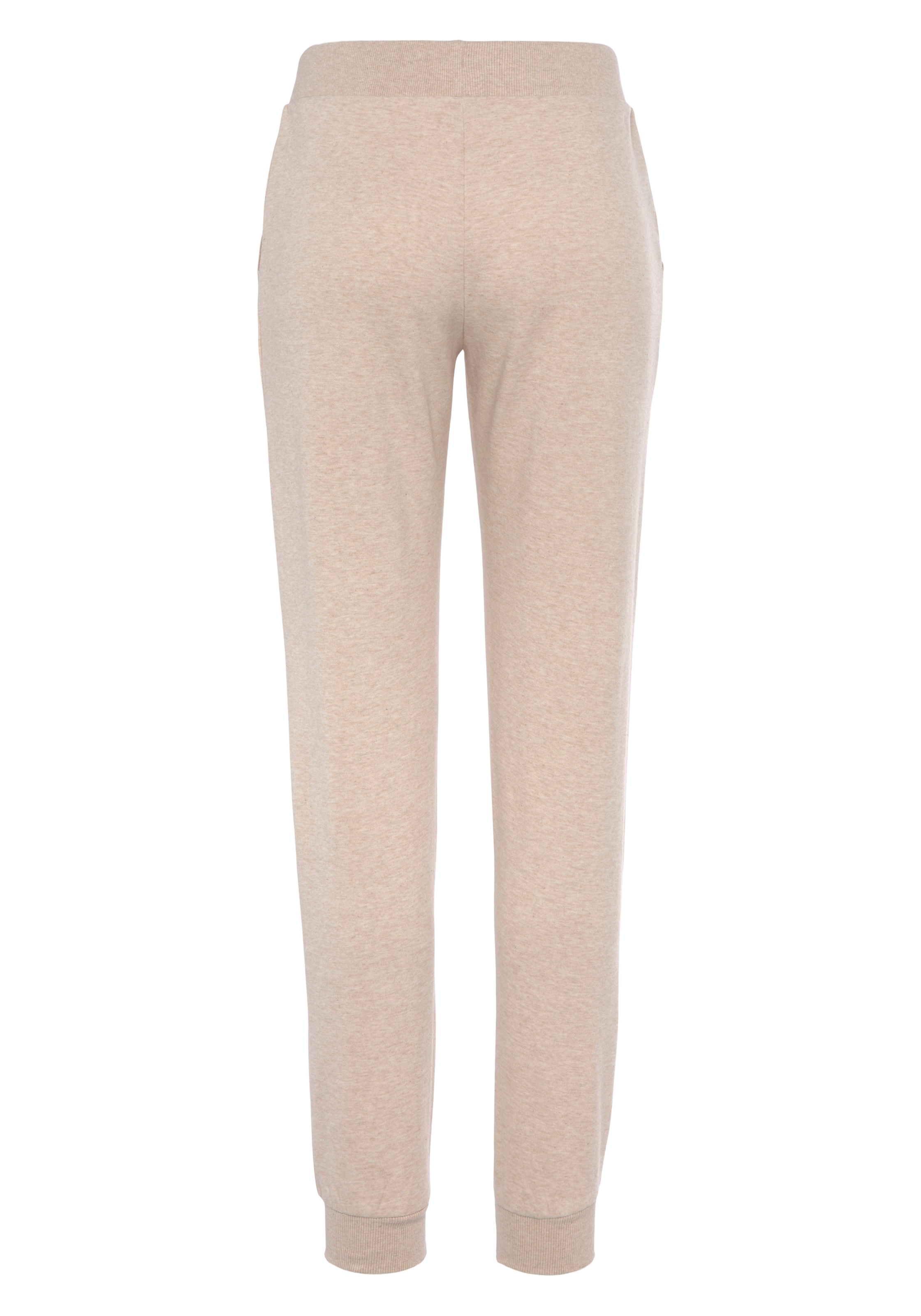 Bench. Loungewear Relaxhose, mit glänzender Logostickerei, Loungewear, Loungeanzug