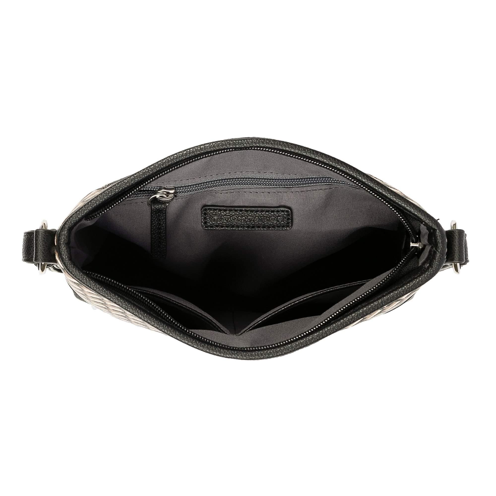 TOM TAILOR Sac à bandoulière »Xenia« mit raffiniert geometrischen "T" Print des Logos auf dem Taschenkörper