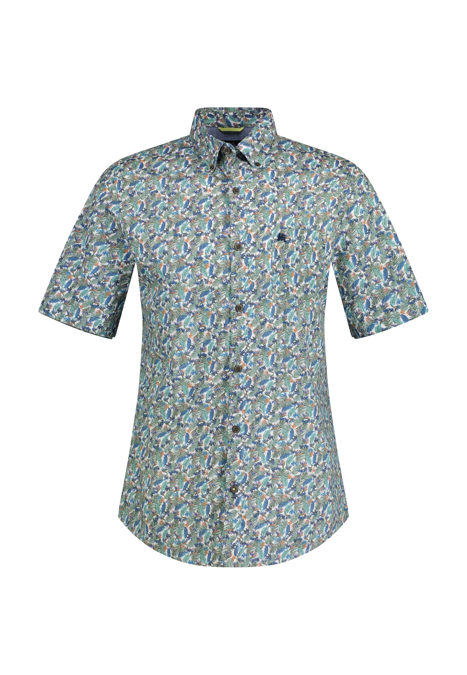 LERROS Chemise à manches courtes »Halbarmhemd mit floralem Print«