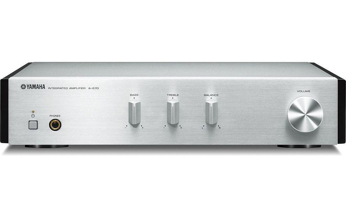 Yamaha Microanlage »MusicCast MCR-N670 DAB Silber«, (Bluetooth-WLAN Digitalradio (DAB+)-FM-Tuner)