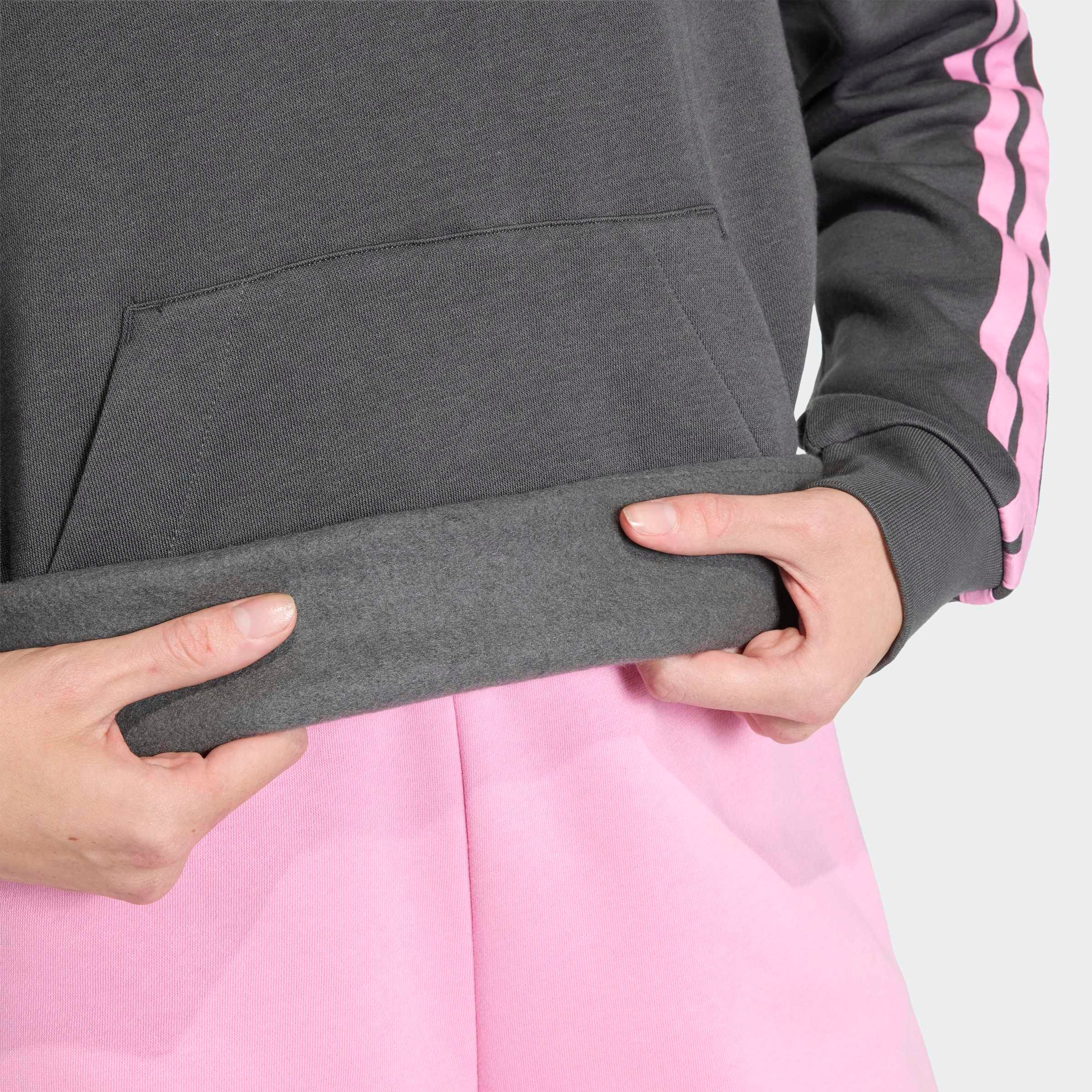 adidas Sportswear Sweat à capuche »ESSENTIALS 3-STREIFEN FLEECE-HOODIE«
