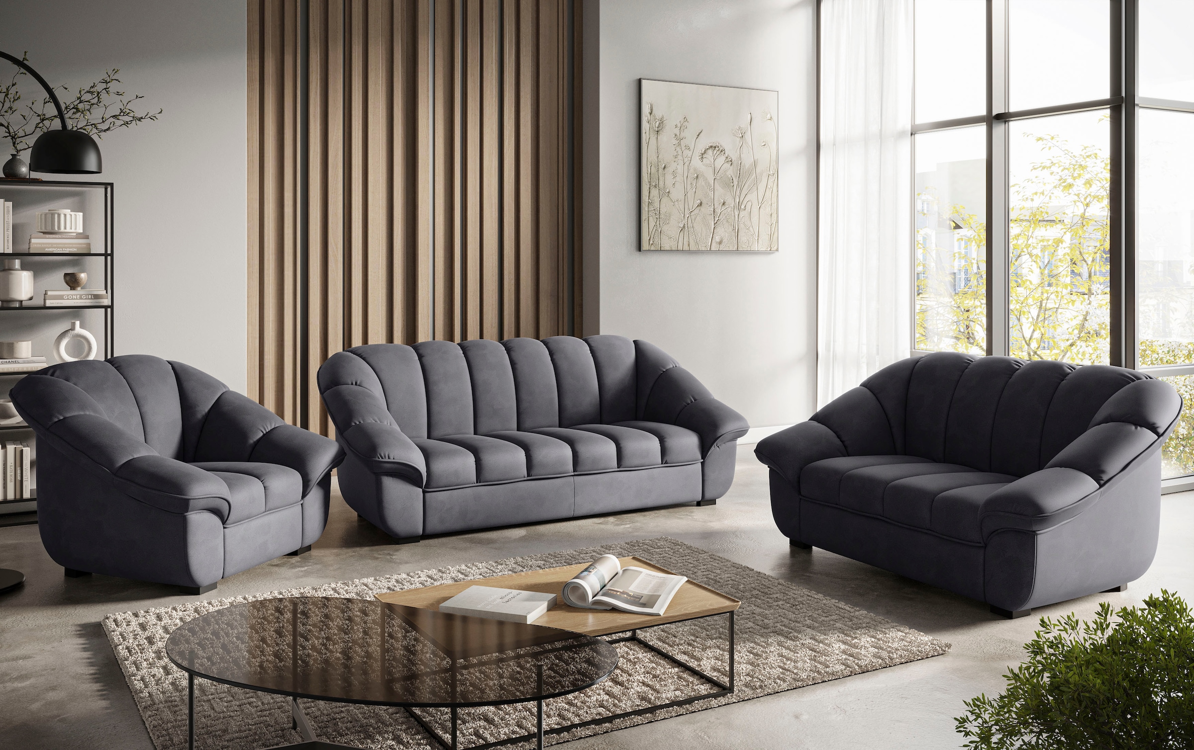 COTTA 3-places »Mado, Breite 215 cm« verschiedene Sofas individuell kombinierbar