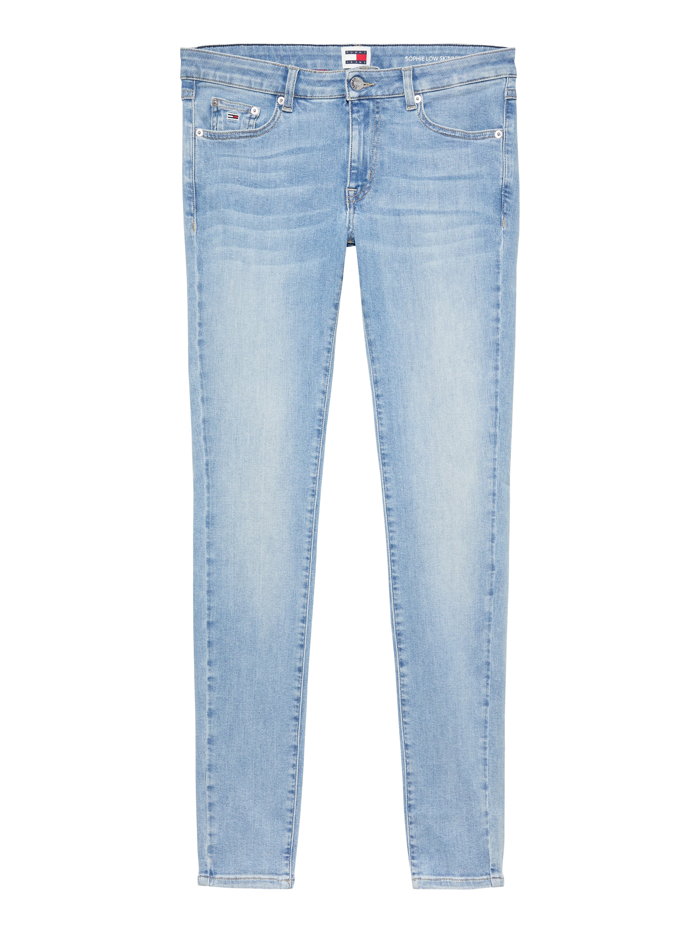 Tommy Jeans Skinny-fit-Jeans »Tommy Jeans Damenjeans Low Waist Skinny«, mit Waschung, Logo-Badge