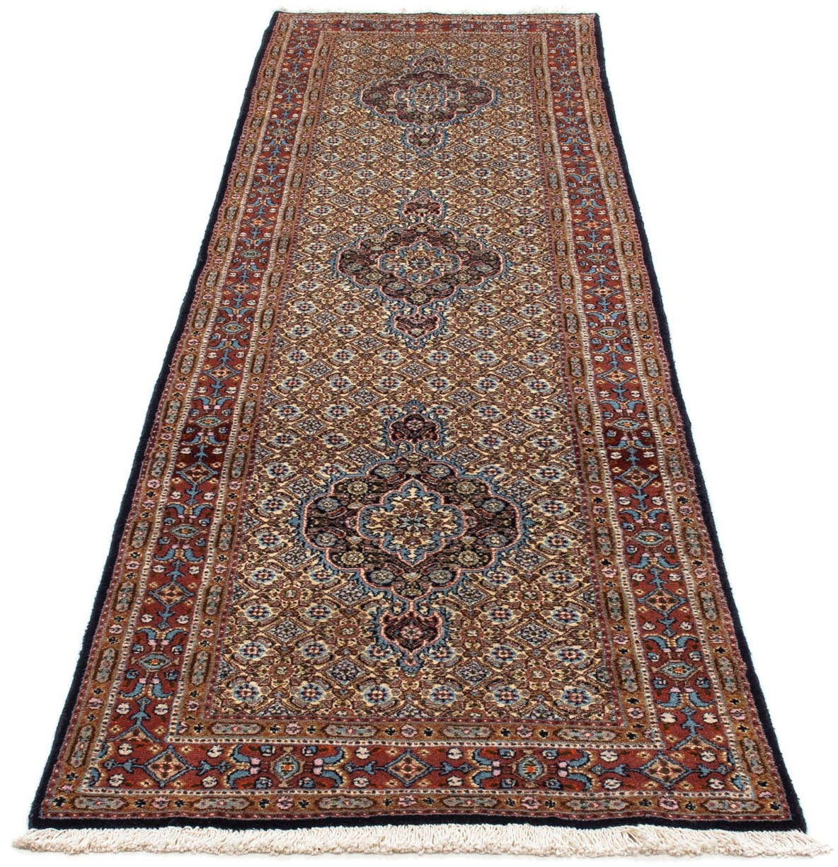 Image of morgenland Hochflor-Läufer »Moud Figurativ Multicolore 292 x 83 cm«, rechteckig, 1 mm Höhe, Unikat mit Zertifikat bei Ackermann Versand Schweiz