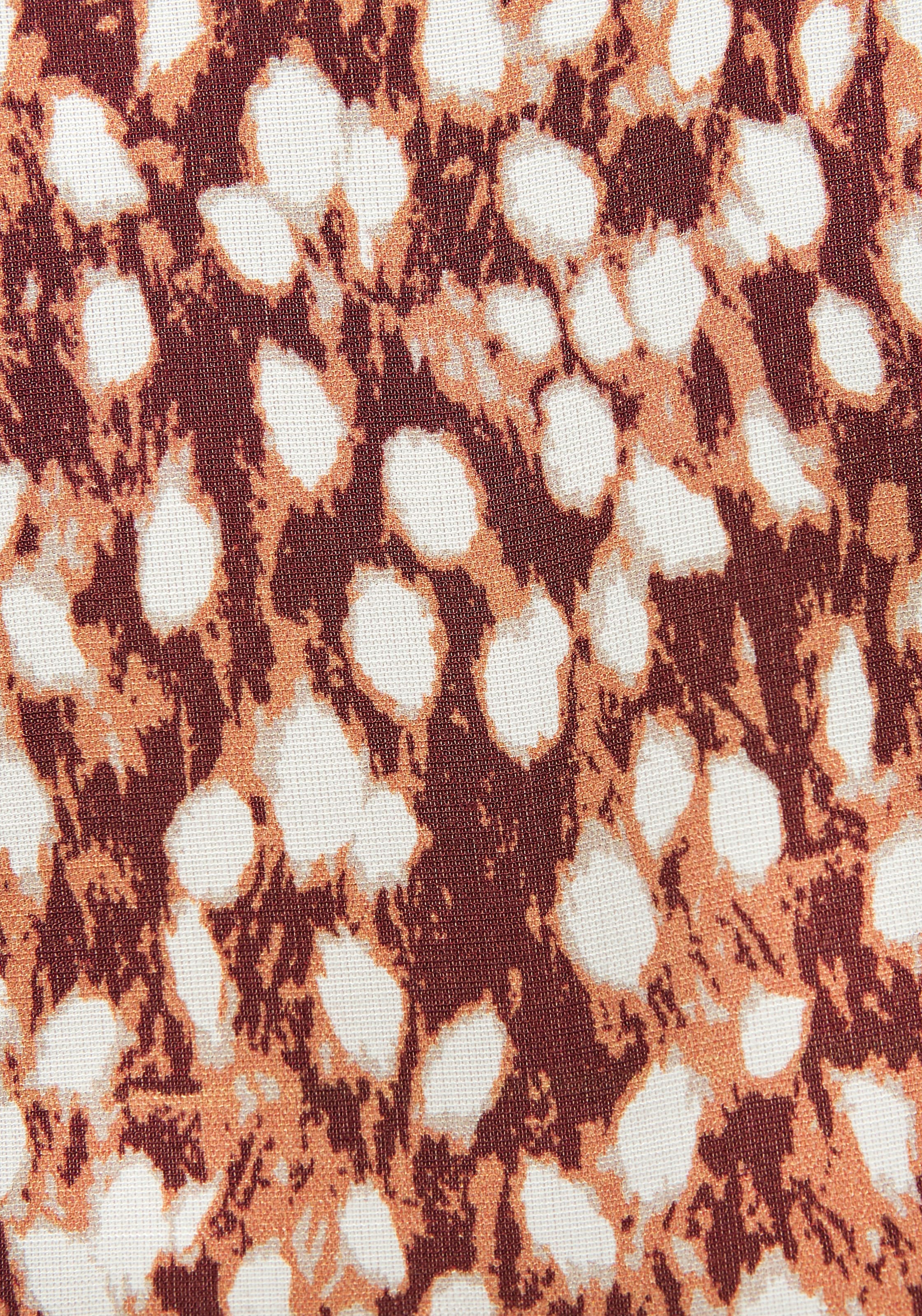 Vivance Maxikleid, mit tiefem Rückenausschnitt, Druckkleid, Damen Kleid lang