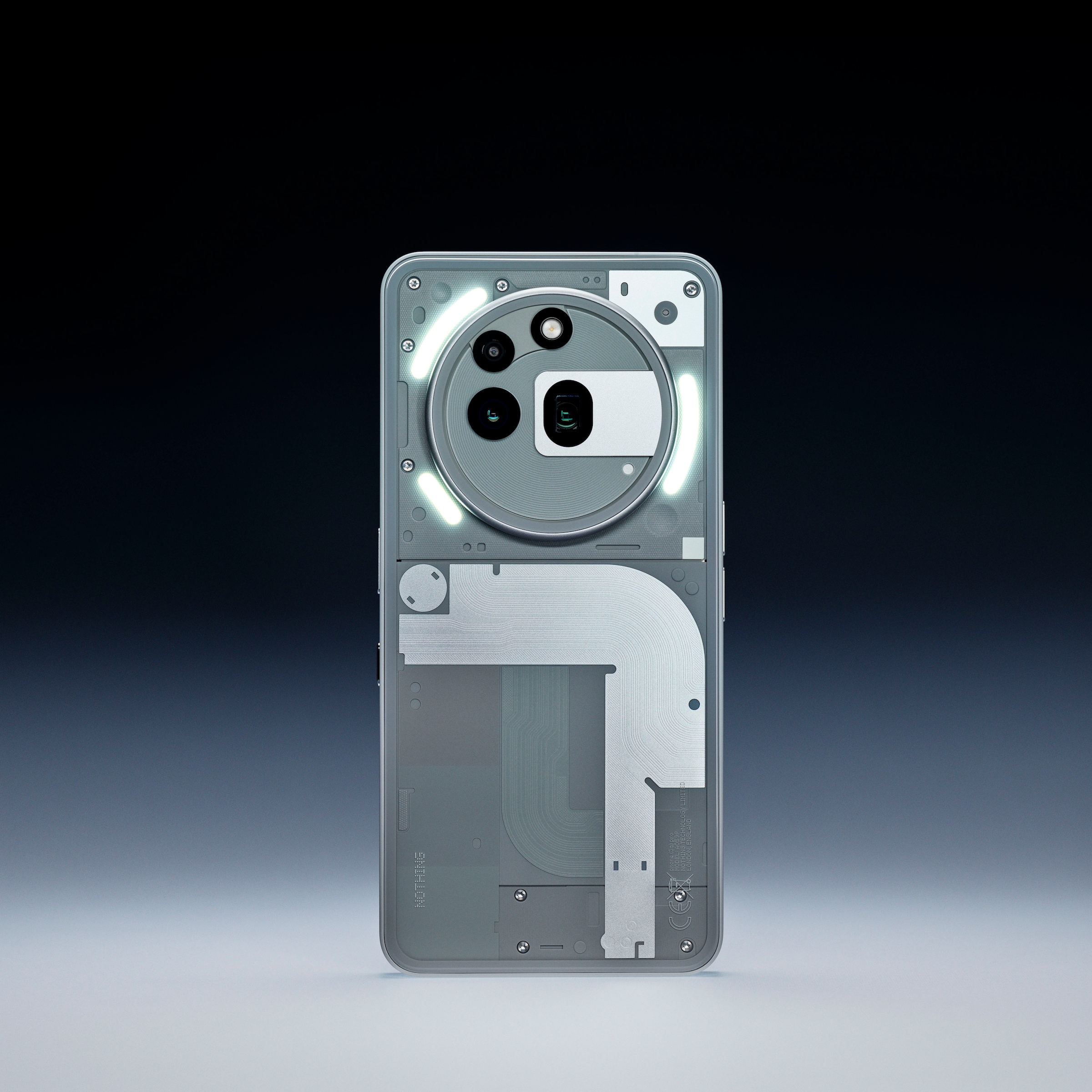 NOTHING Smartphone »PHONE (3a) Pro 256GB« Grau