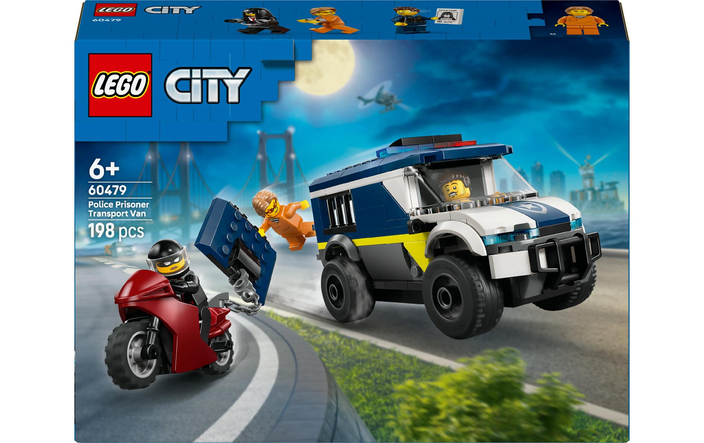 Image of Konstruktionsspielsteine "City Gefangenentransporter 60479" Kategorie: Polizei & Feuerwehr