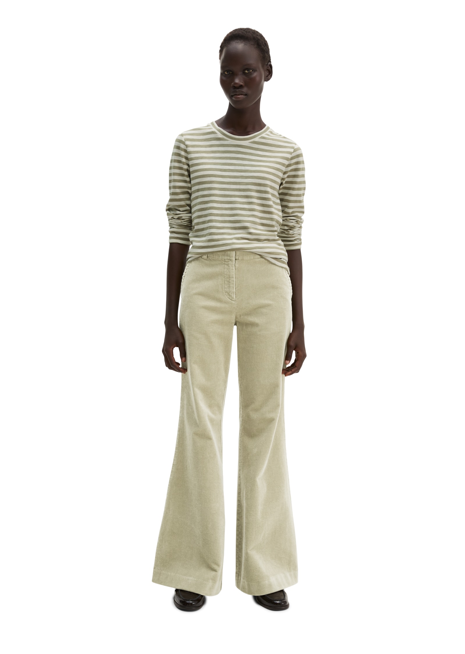 Marc O'Polo Longsleeve regular aus weichem Slub-Jersey