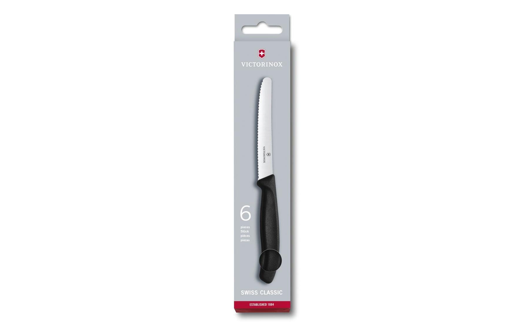 Victorinox Steakmesser, (Set, 6 tlg.)