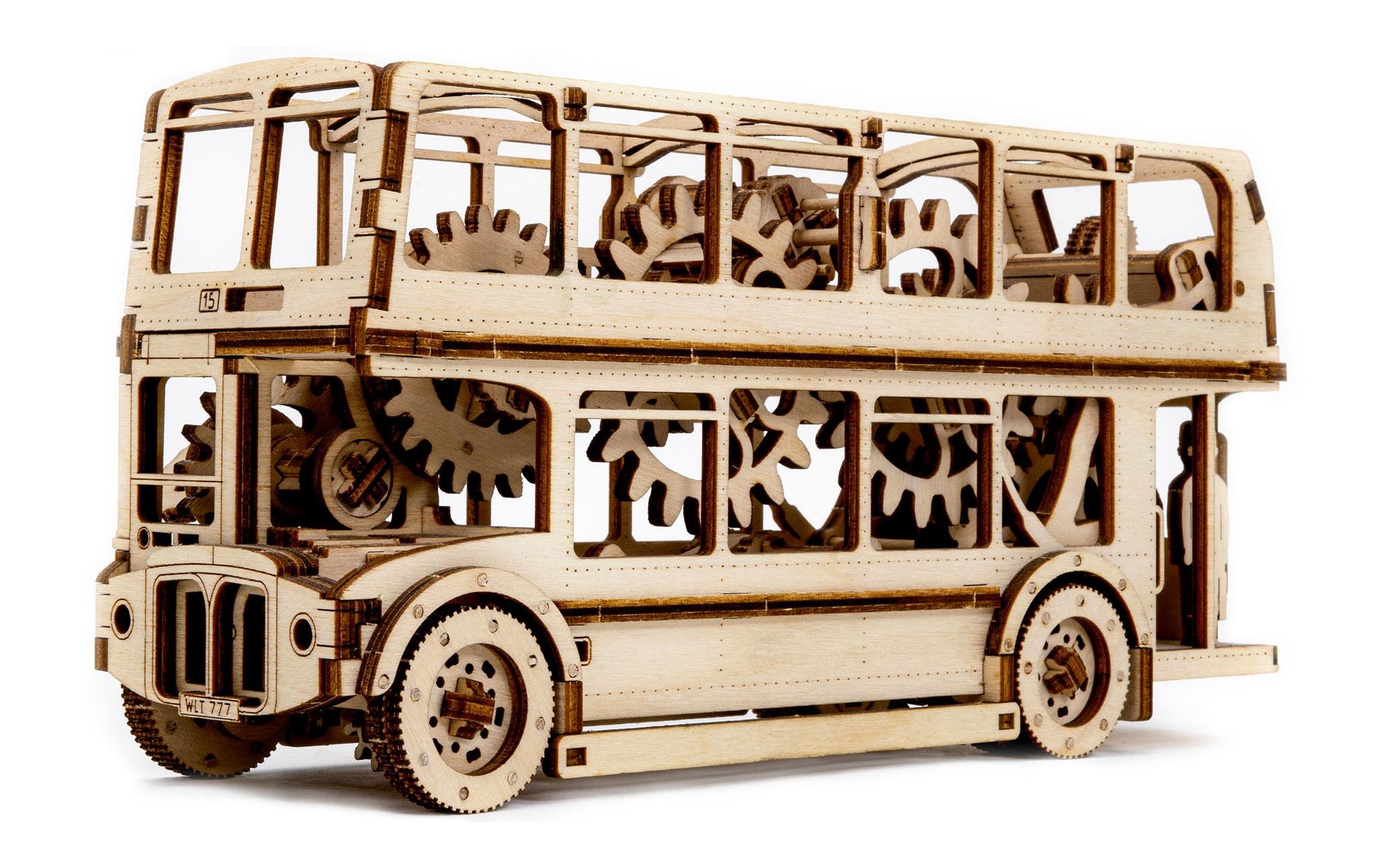 Revell® Modellbausatz »Tiny Adventures – London Bus Holzbausatz« 216 Stk. tlg.