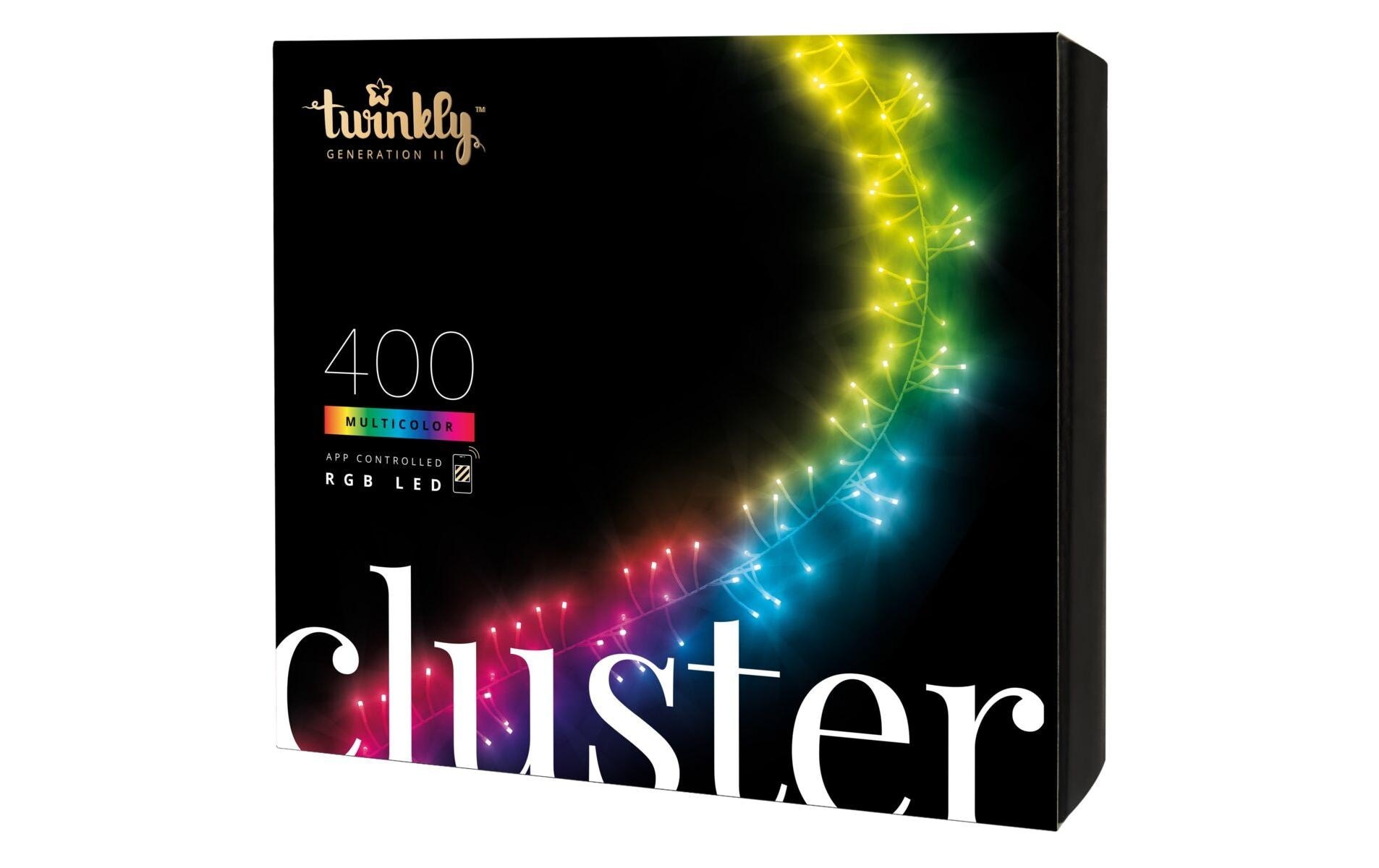 LED-Lichterkette »Twinkly Cluster, 400LEDs, RGB, 6 meter long«, 400 St.-flammig