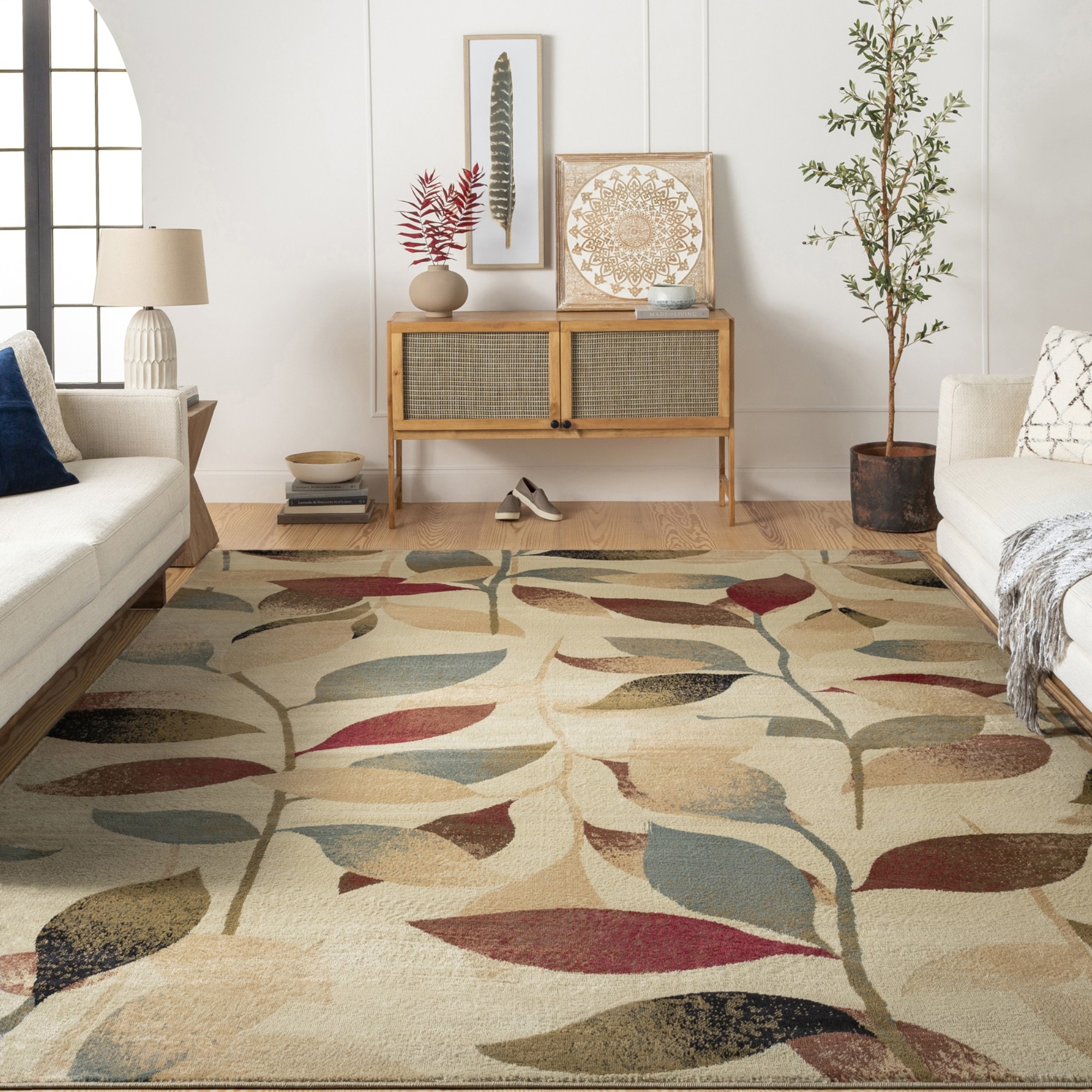 Livabliss Tapis »MILLAU« Rectangulaire 13,97 mm Höhe tapis au design scandinave pour un intérieur moderne et élégant