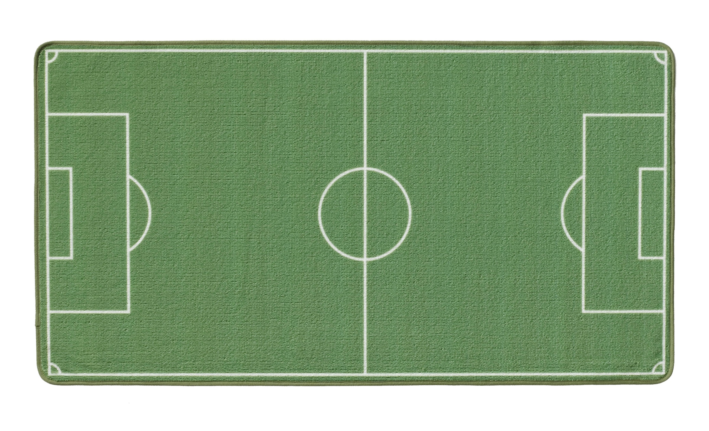 Image of Böing Carpet Kinderteppich »Fussball 3603«, rechteckig, 2 mm Höhe, Fussball, weiche Microfaser bei Ackermann Versand Schweiz