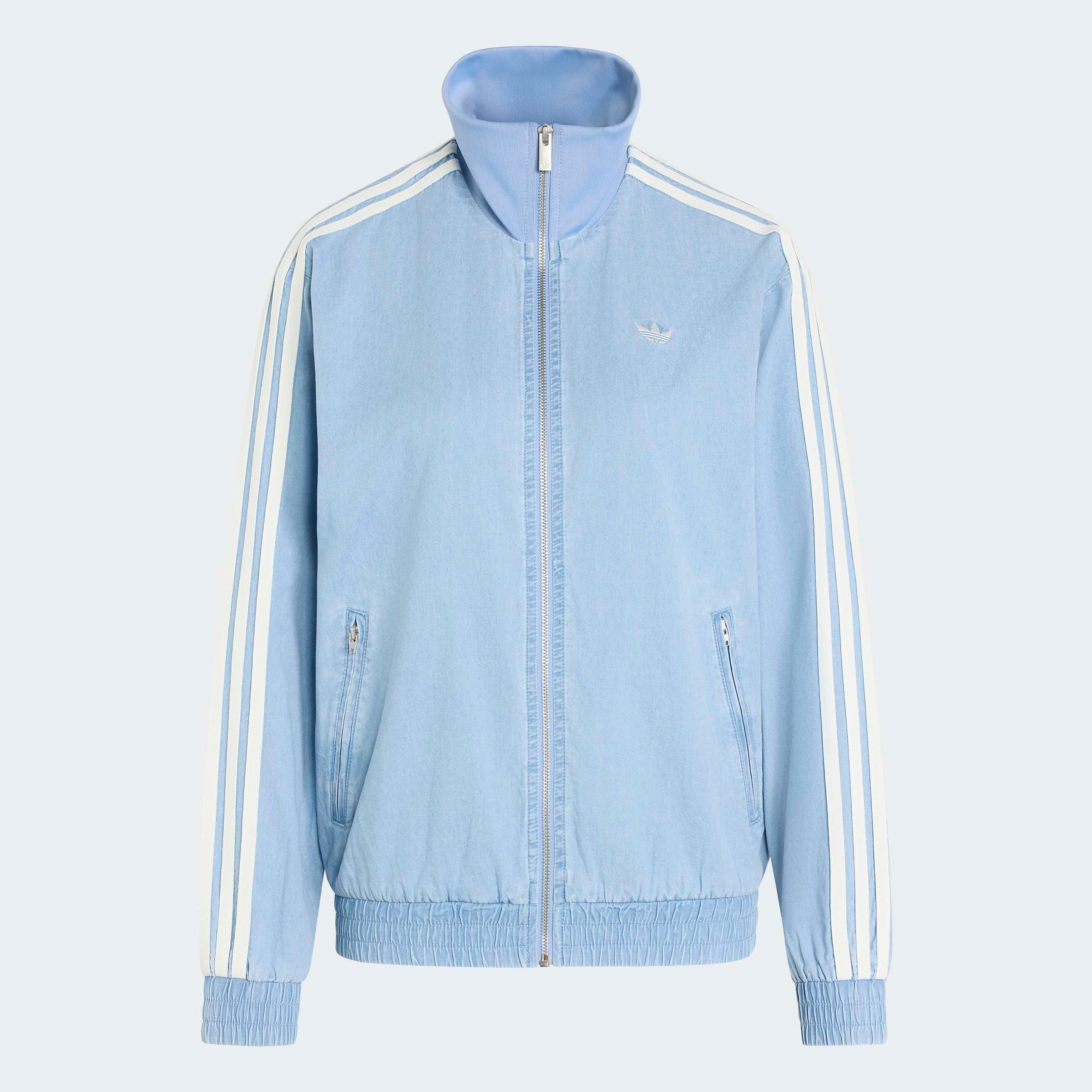 adidas Originals Outdoorjacke »DENIM FB TT« für Erwachsene, mit Reissverschluss, aus Baumwolle