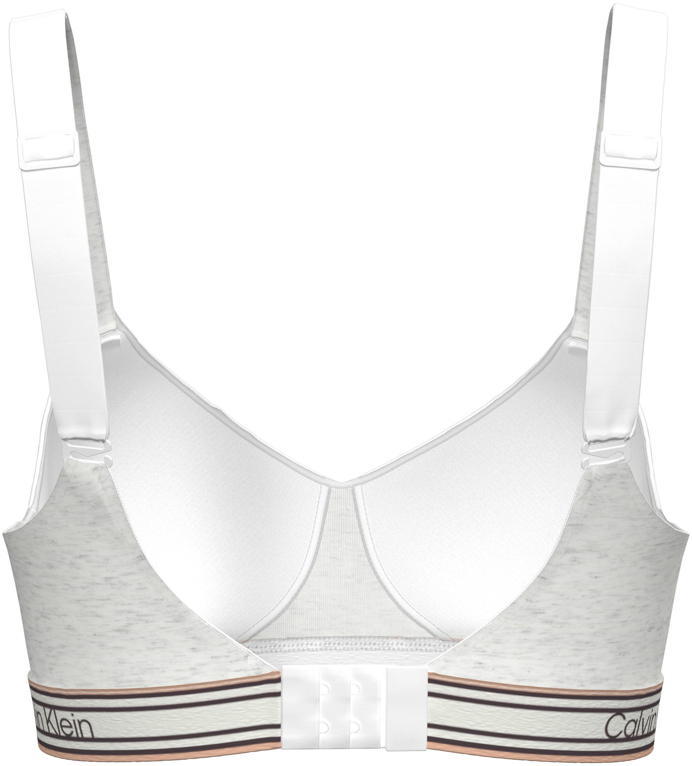 Calvin Klein Underwear Soutien-gorge à bretelles Coupe près du corps avec ceinture élastique