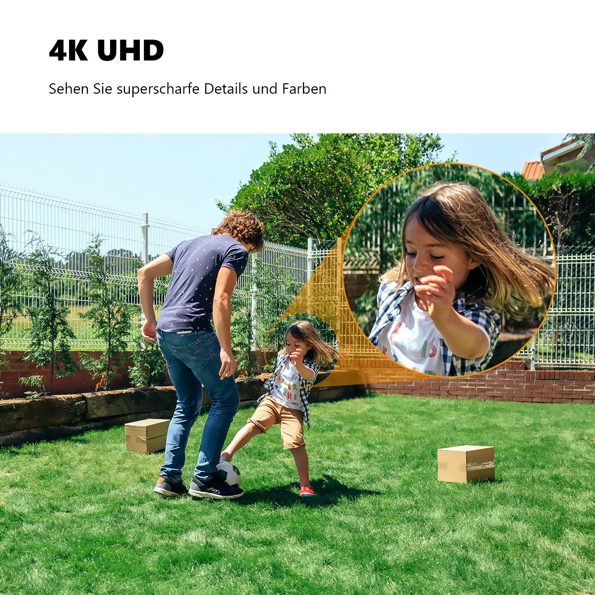 Imou Überwachungskamera »Knight 4K«, Aussenbereich, (1 tlg.)