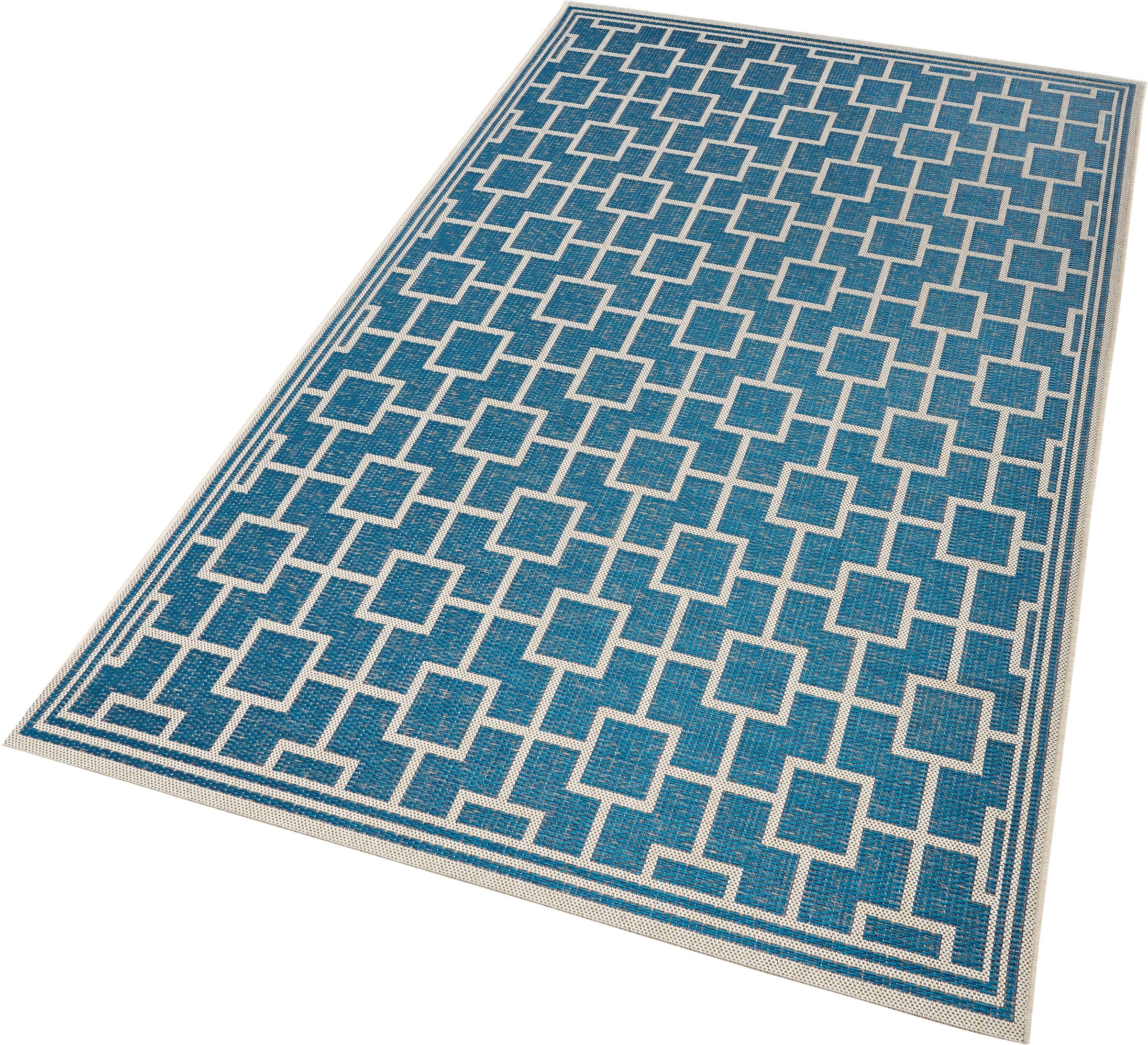 Image of NORTHRUGS Teppich »Bay«, rechteckig, 4 mm Höhe, In-und Outdoor geeignet, Sisal Optik, Wohnzimmer, Balkon, Terrasse, Robust, Pflegeleicht, Flachgewebe bei Ackermann Versand Schweiz