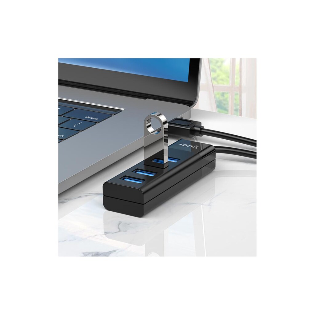 onit USB-Adapter »Type-A USB-Hub«