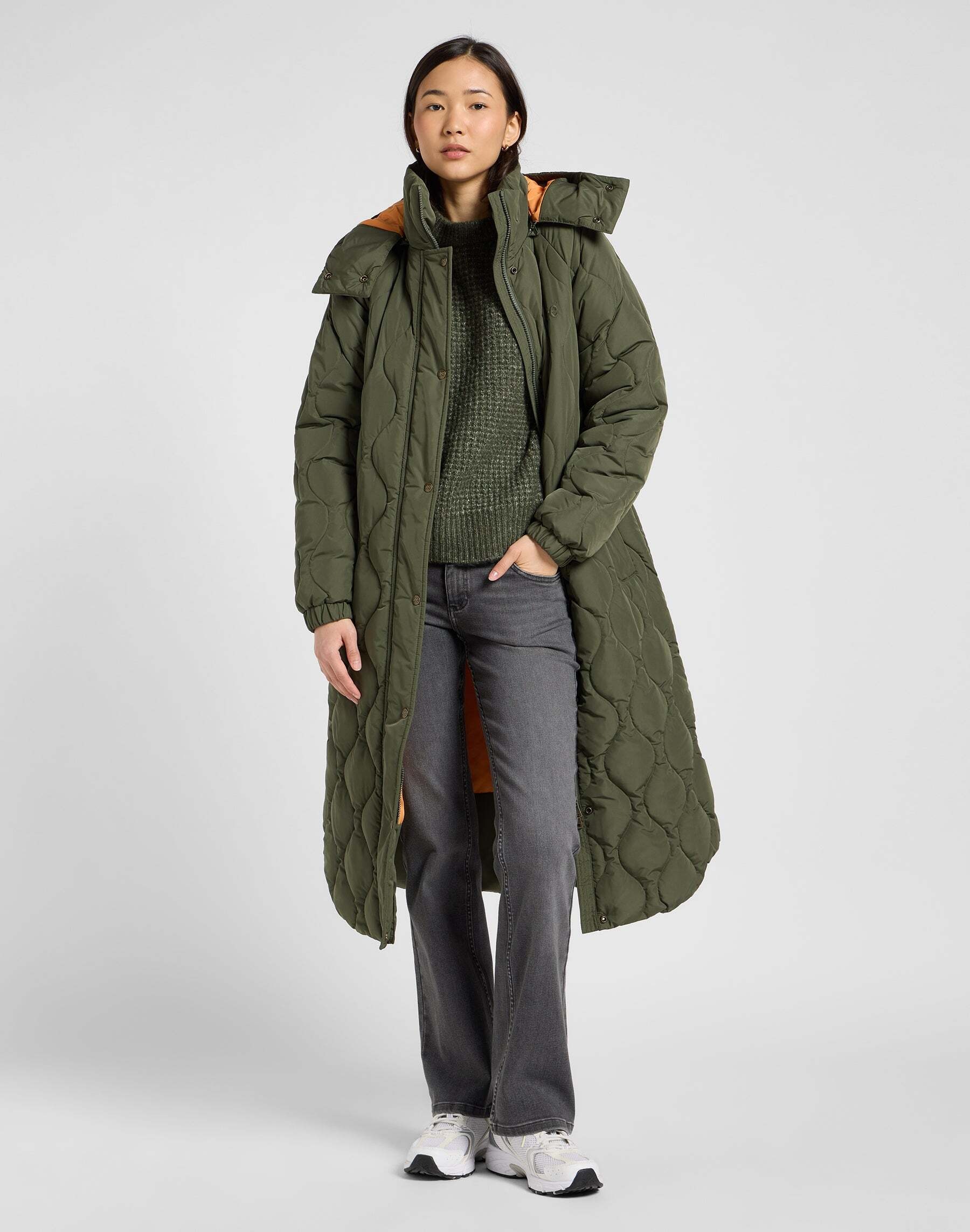 Lee® Veste matelassée »Lee Steppjacke Long Puffer«