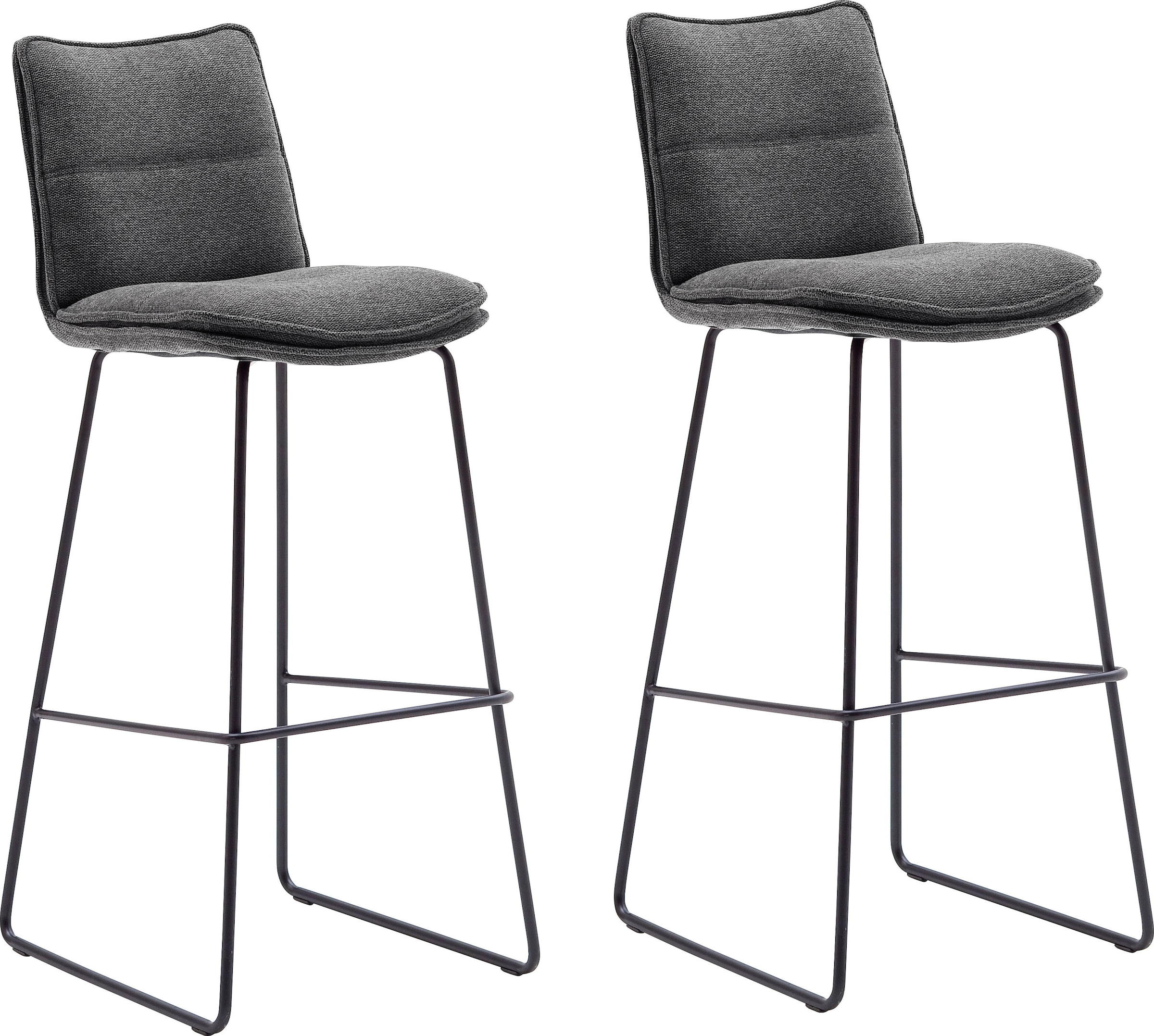 MCA furniture kaufen 180°drehbar 120 Nivellierung, 2-er), Barhocker Barstuhl mit 2 »Hampton«, Kg (Set, belastbar bis St