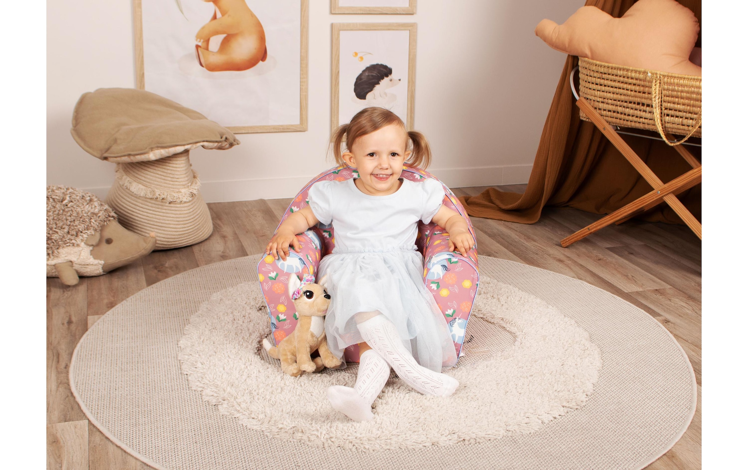 Knorrtoys® Kindersessel »Einhorn pink«