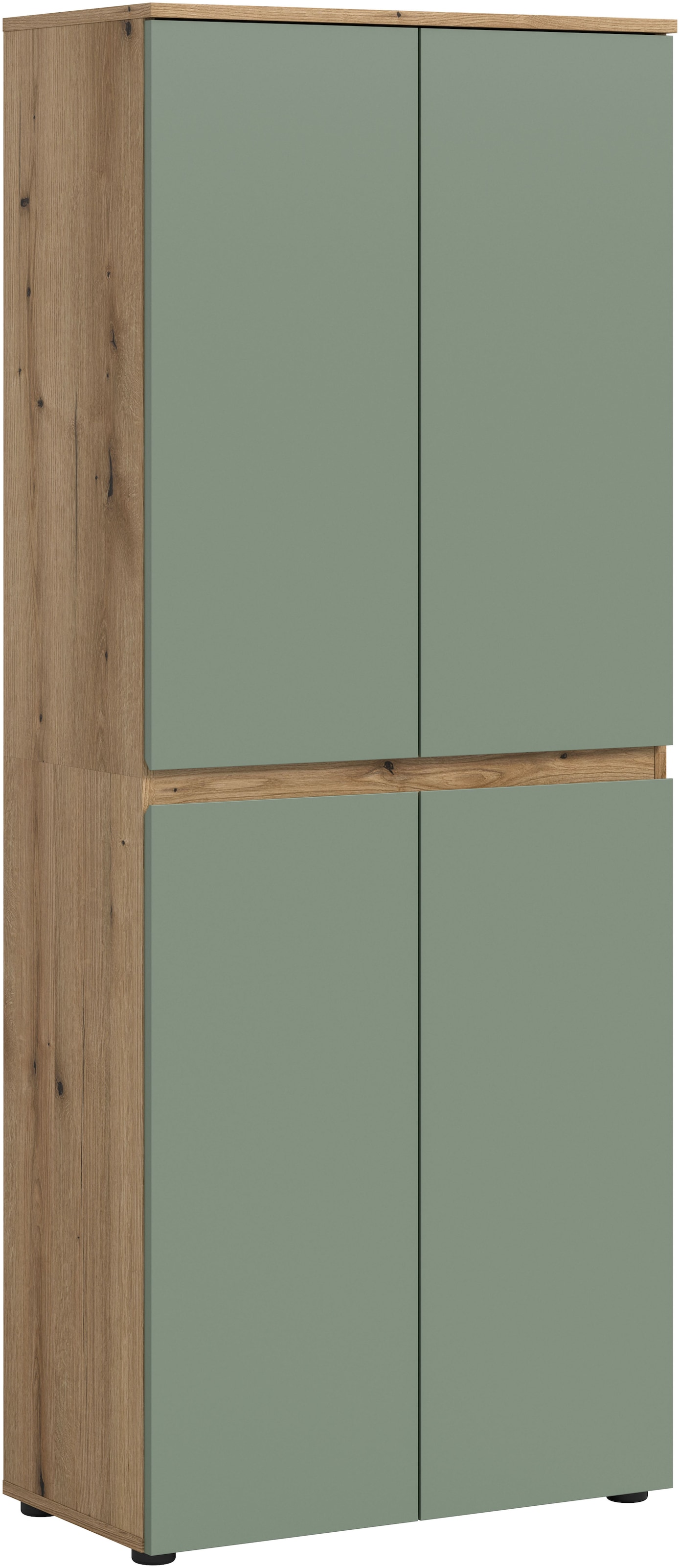 Image of Home affaire Mehrzweckschrank "CIPELA, 70x175 cm, viel Stauraum, variable Einlegeböden, Kleiderstange" in vielen verschiedenen Trendfarben verfügbar, 1 Stk. tlg. Schuhschrank, Kleiderschrank, Universalschrank, Aktenschrank, Schrank