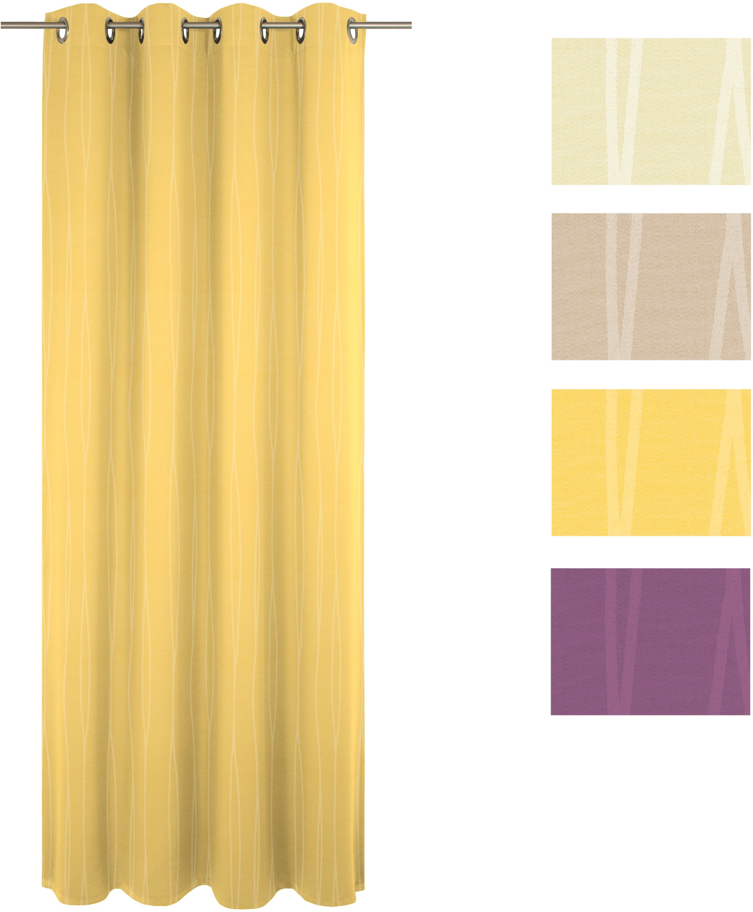 Wirth Vorhang »LANGWASSER« Ösen 1 Stk. tlg.