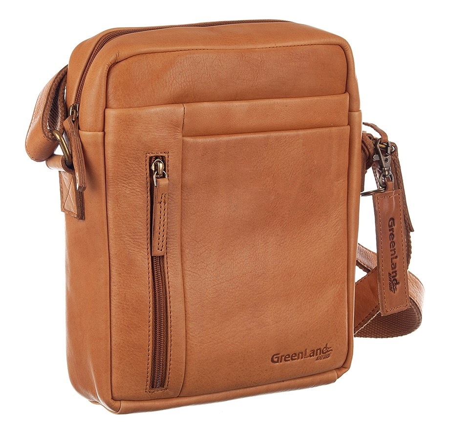 Image of GreenLand Nature Umhängetasche, mit Reissverschluss Vortasche bei Ackermann Versand Schweiz