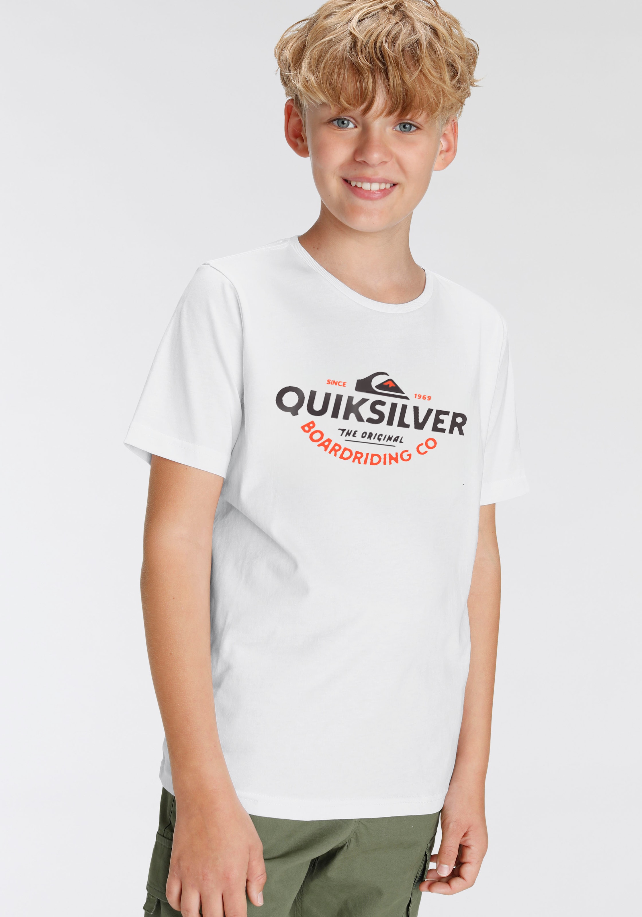 Quiksilver T-Shirt »EV TYPED OUT SHORT SLEEVE YTH«