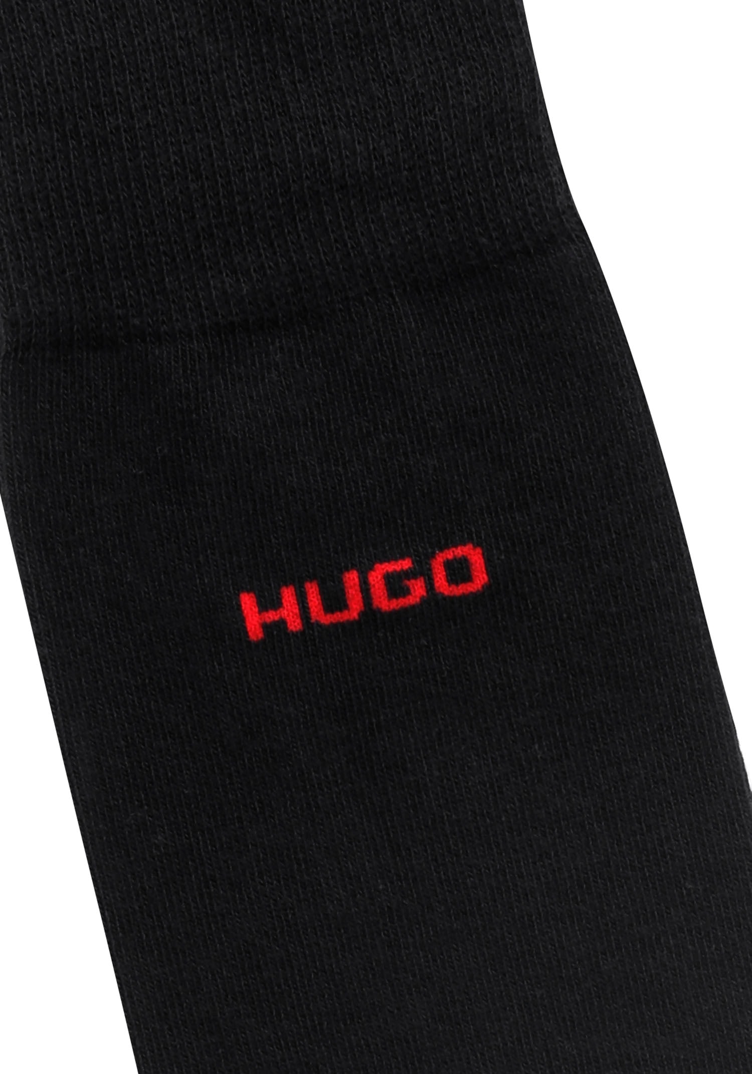 HUGO Underwear Chaussettes d'affaires »2P RS UNI CC« Packung, 2er Pack, 2 Couple tlg. mit kontrastfarbenem HUGO Logo-Schriftzug