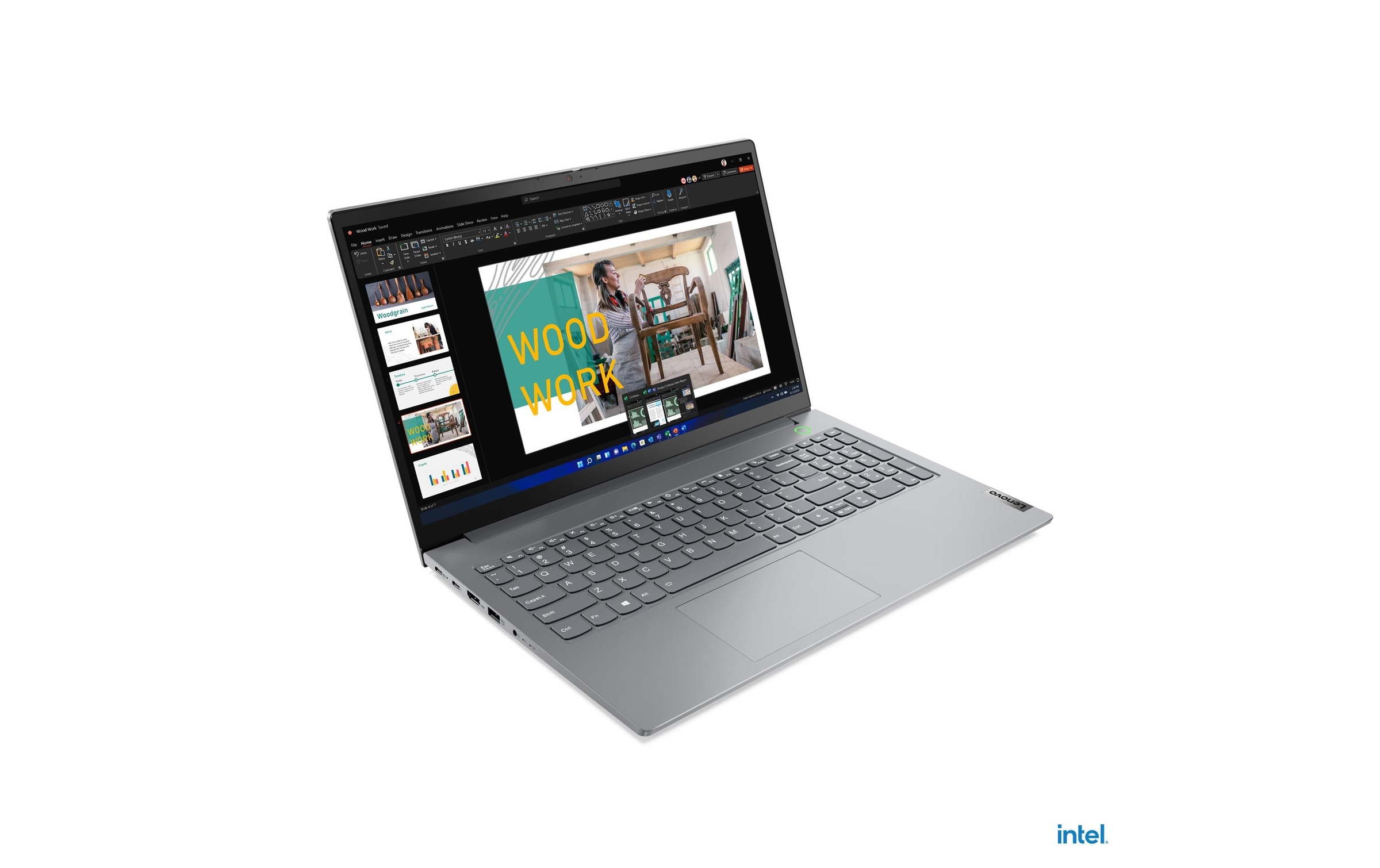 Lenovo Business-Notebook »Lenovo ThinkBook 15 G4, i7-1255U, W11-P«, 39,46 cm, / 15,6 Zoll, Intel, Core i7, Iris Xe Graphics, 512 GB SSD