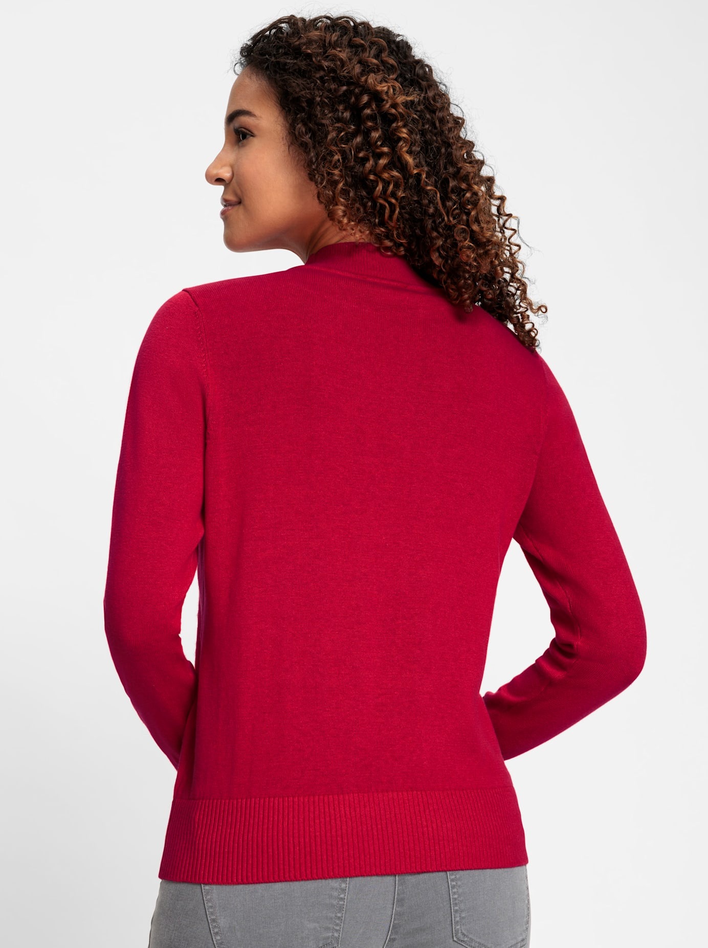 Casual Looks Stehkragenpullover »Pullover«