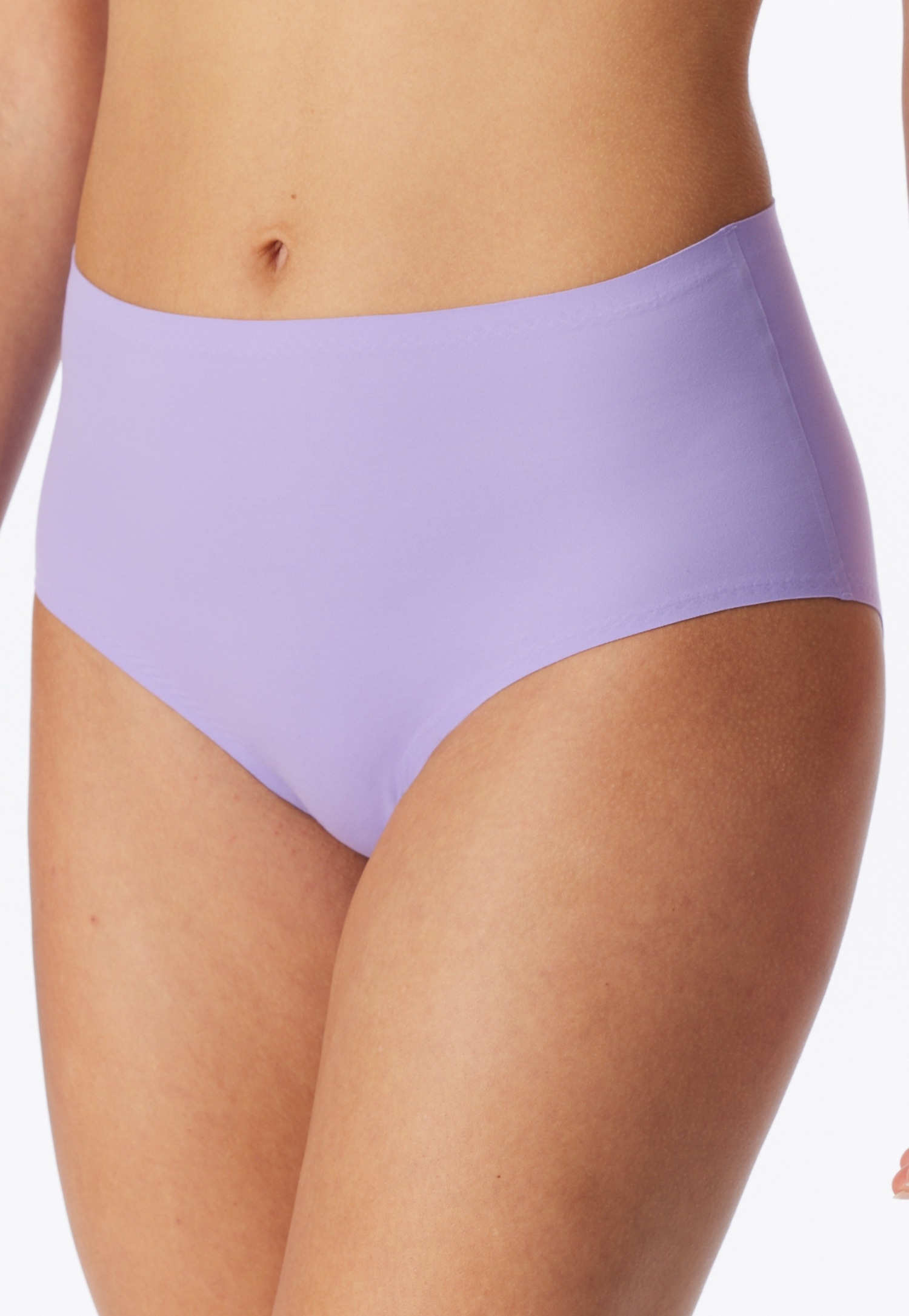 Image of Schiesser Slip "Invisible Soft" Microfaser, Lasercut-Abschlüsse, hoher Bund