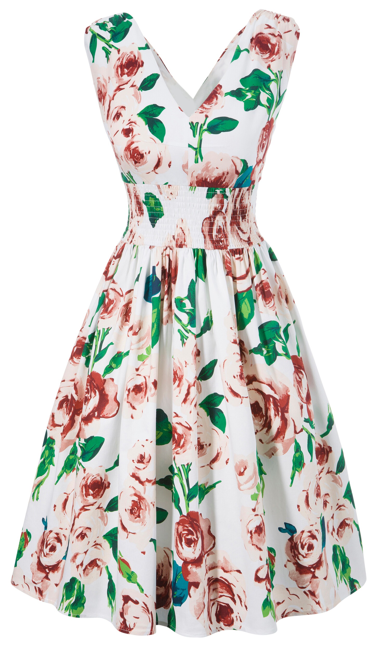 Image of KRÜGER COLLECTION Trachtenkleid »Dina«, Damen, mit gesmokter Taille bei Ackermann Versand Schweiz