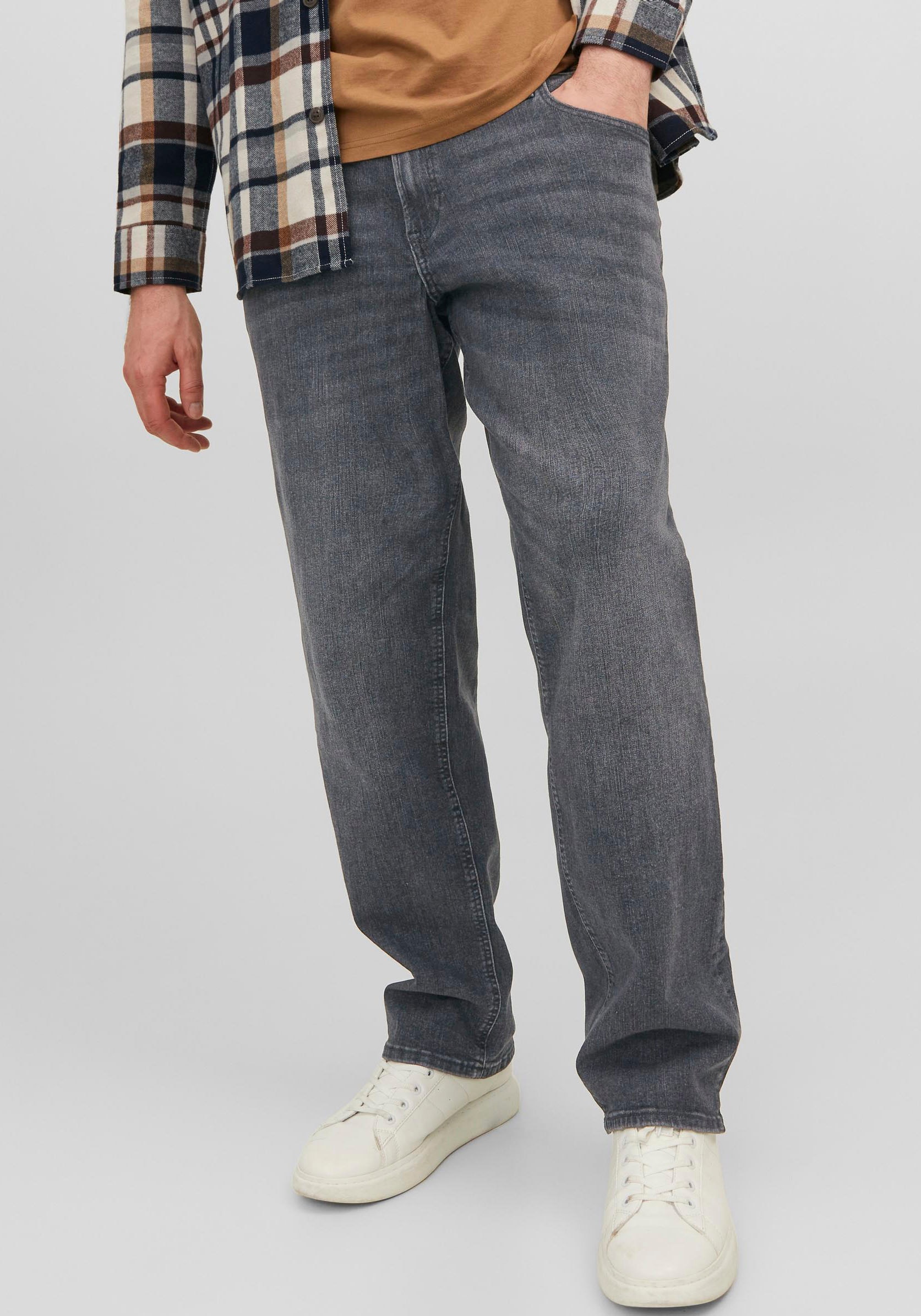 Jack & Jones PlusSize Comfort-fit-Jeans »JJIMIKE JJORIGINAL SQ 223 NOOS PLS«