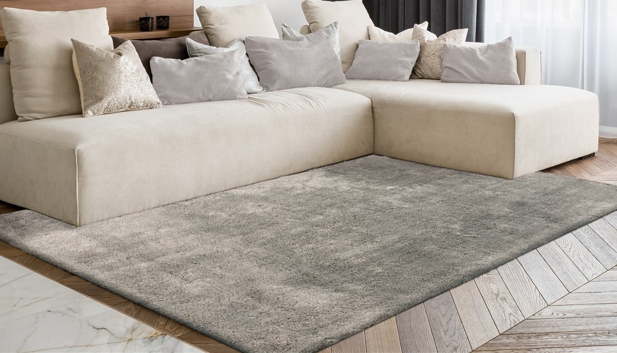 Image of calo-deluxe Hochflor-Teppich "Vossi 111" rechteckig 40 mm Höhe besonders weich durch Microfaser, Wohnzimmer