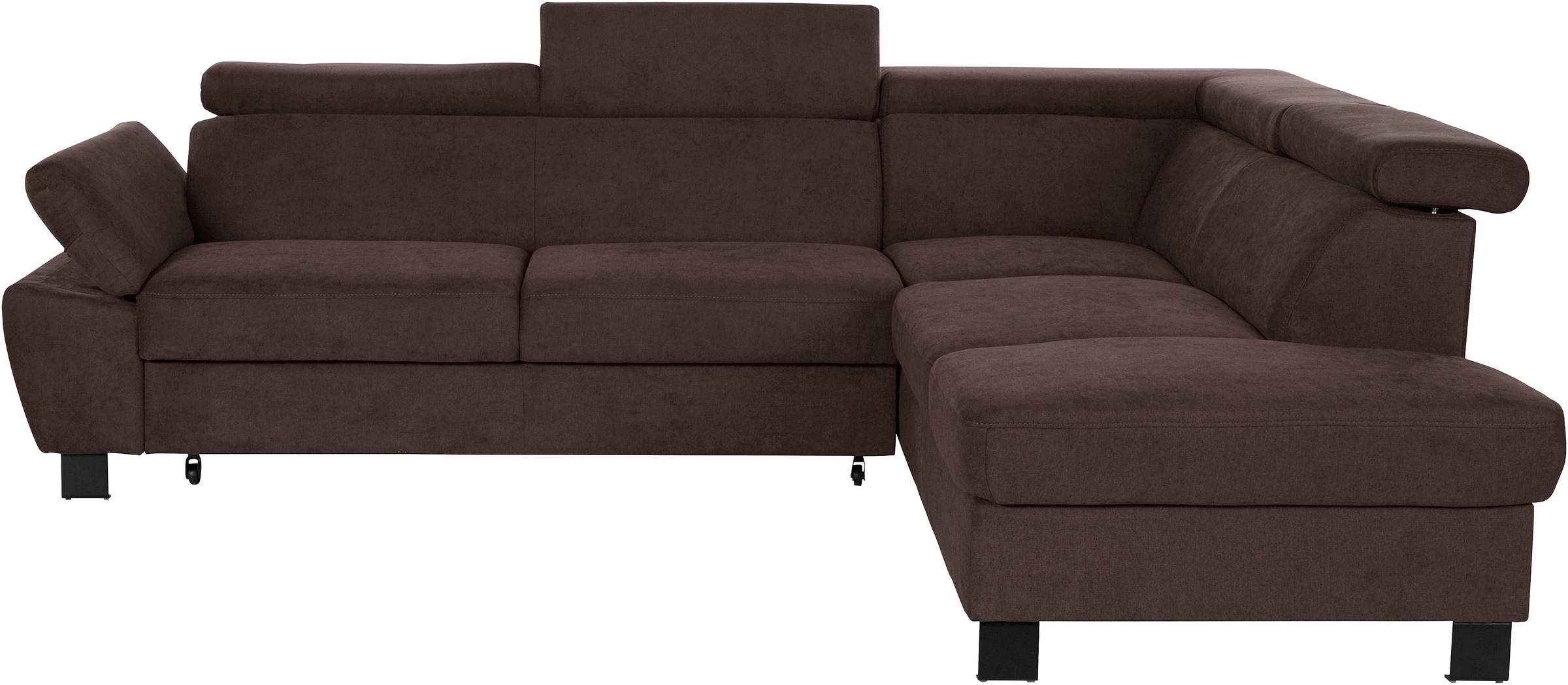 Image of exxpo - sofa fashion Ecksofa, mit Kopfstützenverstellung und Armlehnverstellung, Wahlweise mit Bettfunktion und Bettkasten bei Ackermann Versand Schweiz