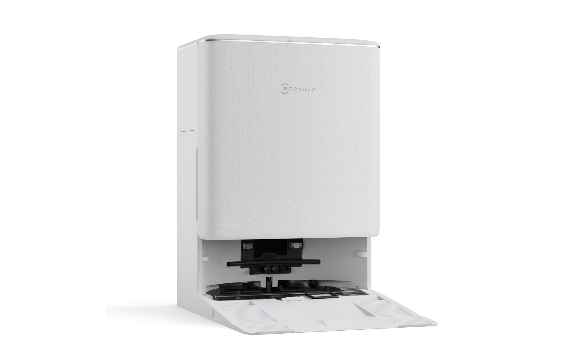 ECOVACS Robot d'aspiration eau et poussière »DEEBOT T90 PRO OMNI (Black)« robot aspirateur et laveur avec station tout-en-un et puissance d'aspiration de 30 000 Pa