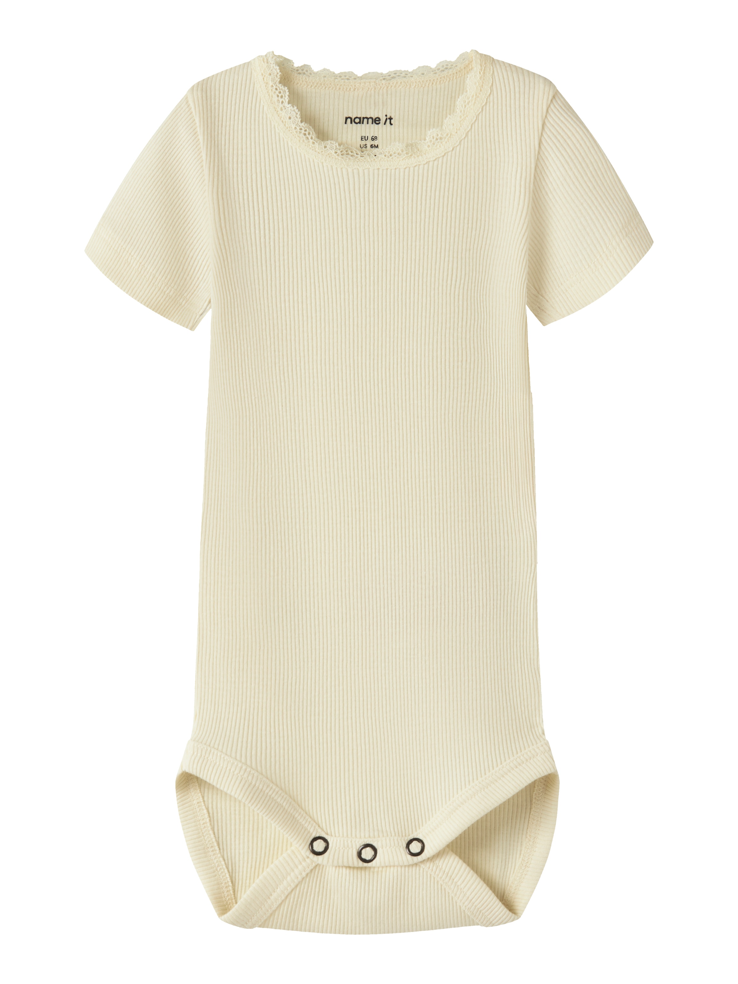 Name It Body à manches courtes »NBFKAB SS BODY NOOS« mélange de coton, manches courtes