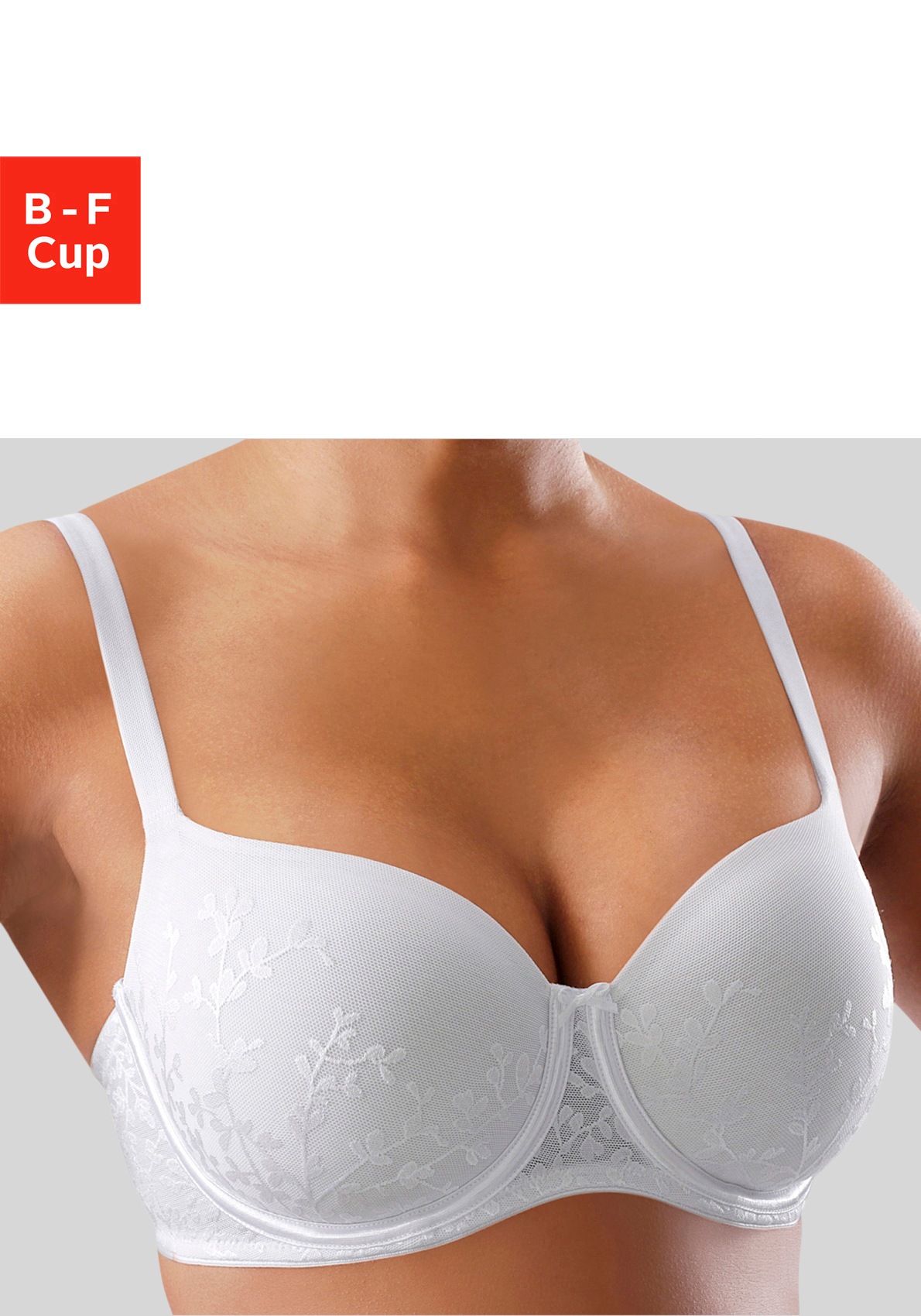 Image of Triumph Schalen-BH »Body Make-up Blossom WPM«, mit Bügel und zwei Tragevarianten bei Ackermann Versand Schweiz