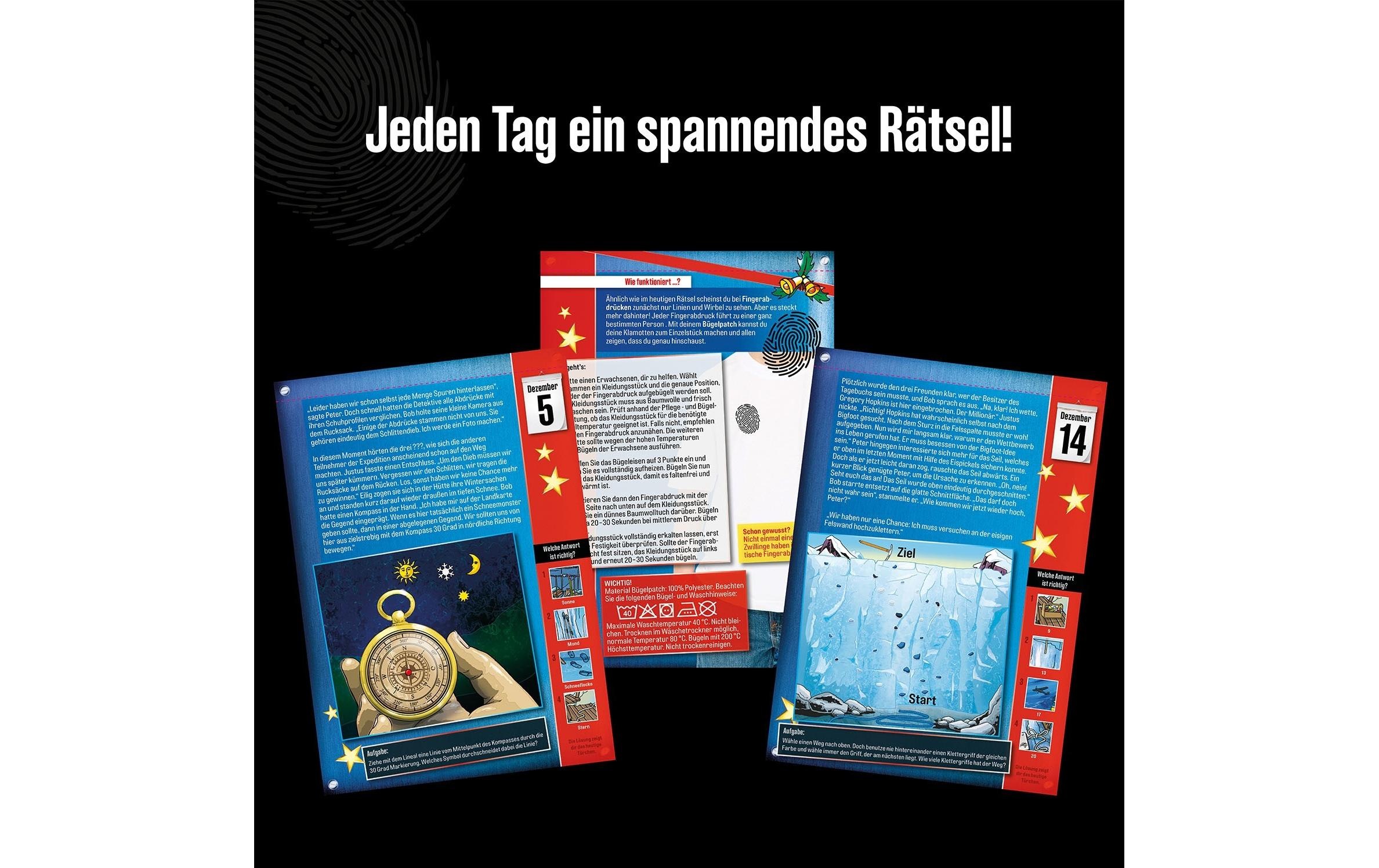 Kosmos Spielzeug-Adventskalender »Die drei??? 2023«, ab 8 Jahren