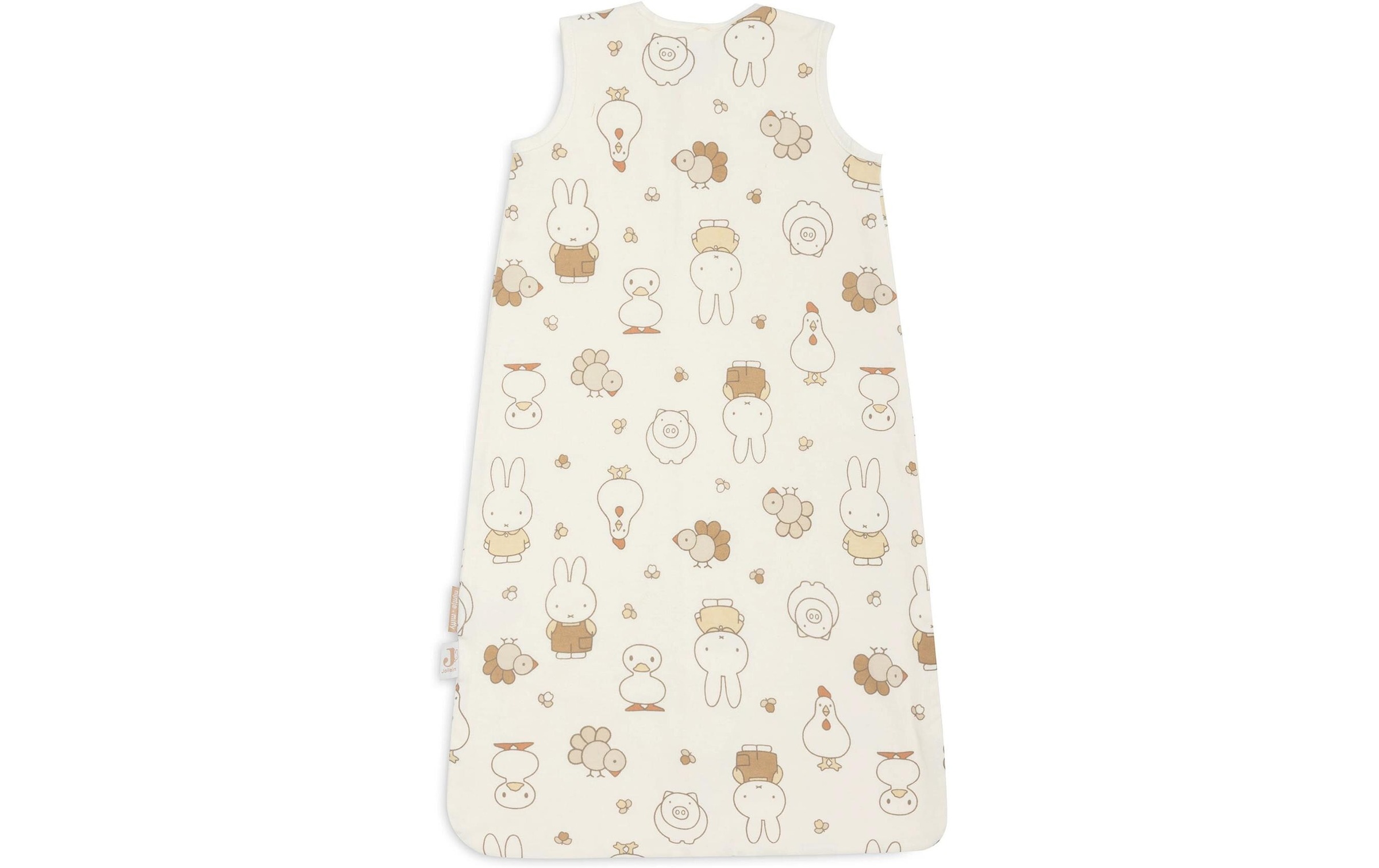 Image of Jollein Babyschlafsack "Jersey 110cm – Miffy Family Farm" Leichter Babyschlafsack für sicheren, erholsamen Schlaf