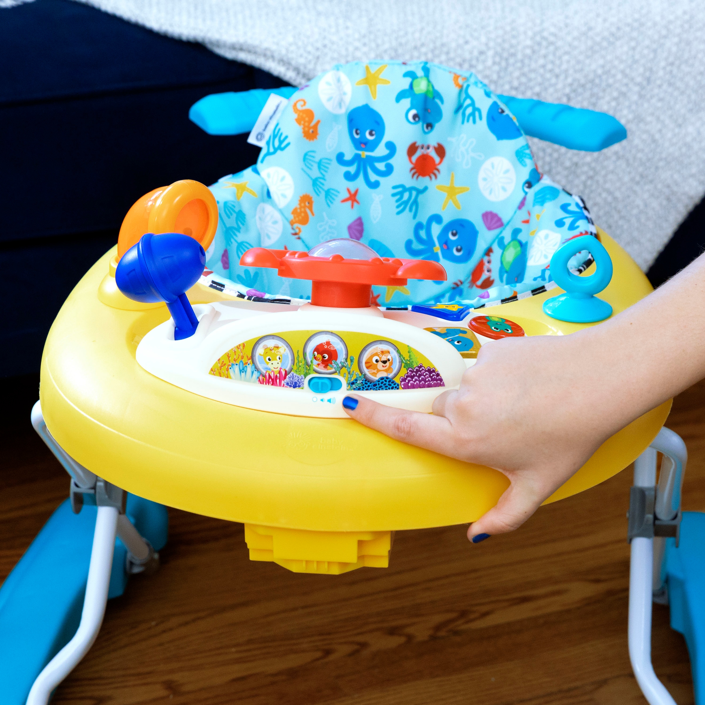 Baby Einstein Lauflernhilfe »Dive & Discover™ 3-in-1 Submarine Walker« mit Meeresgeräuschen und Melodien