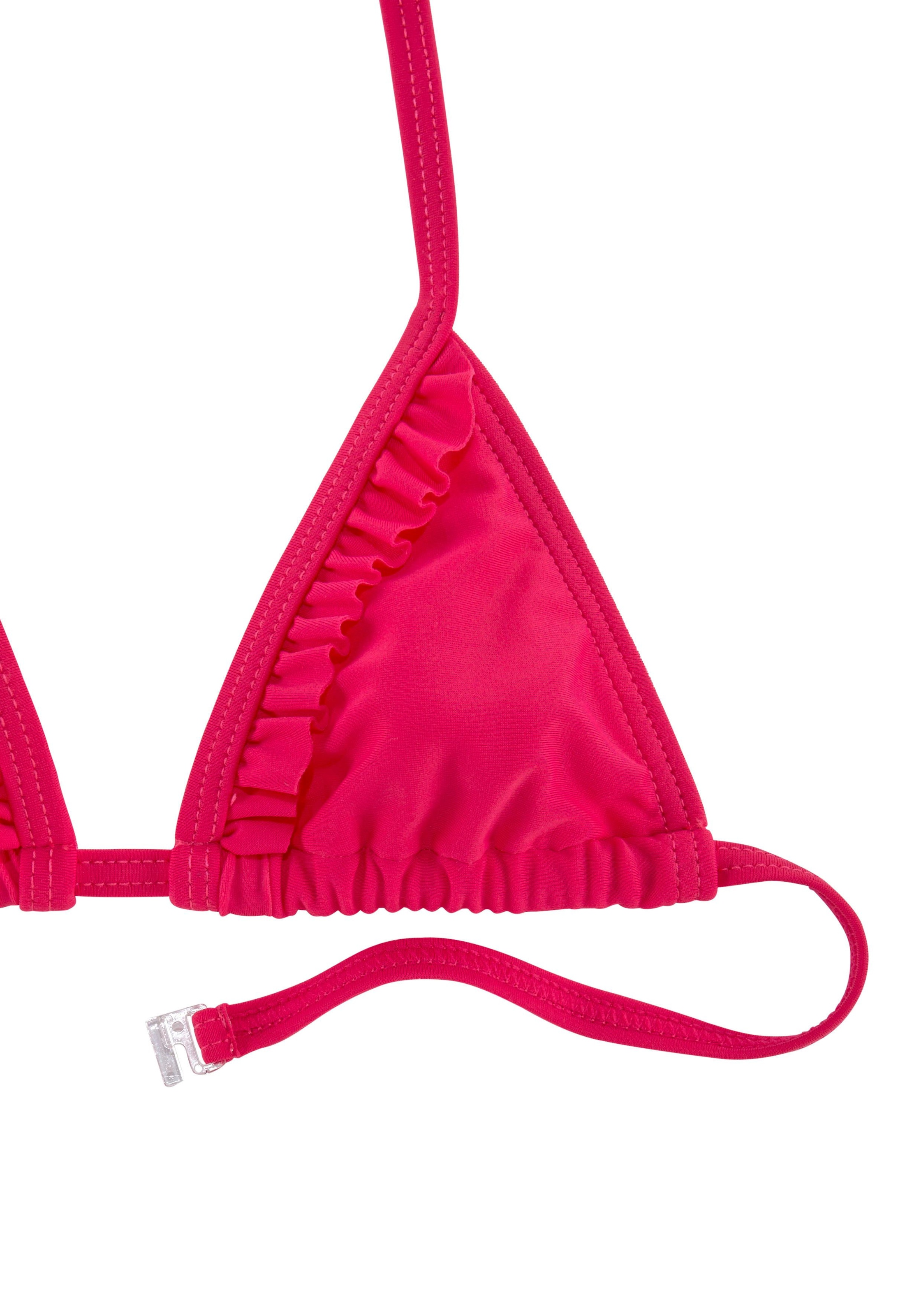 Trendige Buffalo Triangel-Bikini, in bestellen zweifarbiger Optik versandkostenfrei