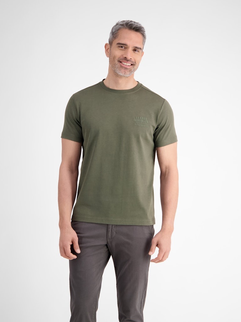 Image of LERROS T-Shirt Rundhals, mit tonalem Print